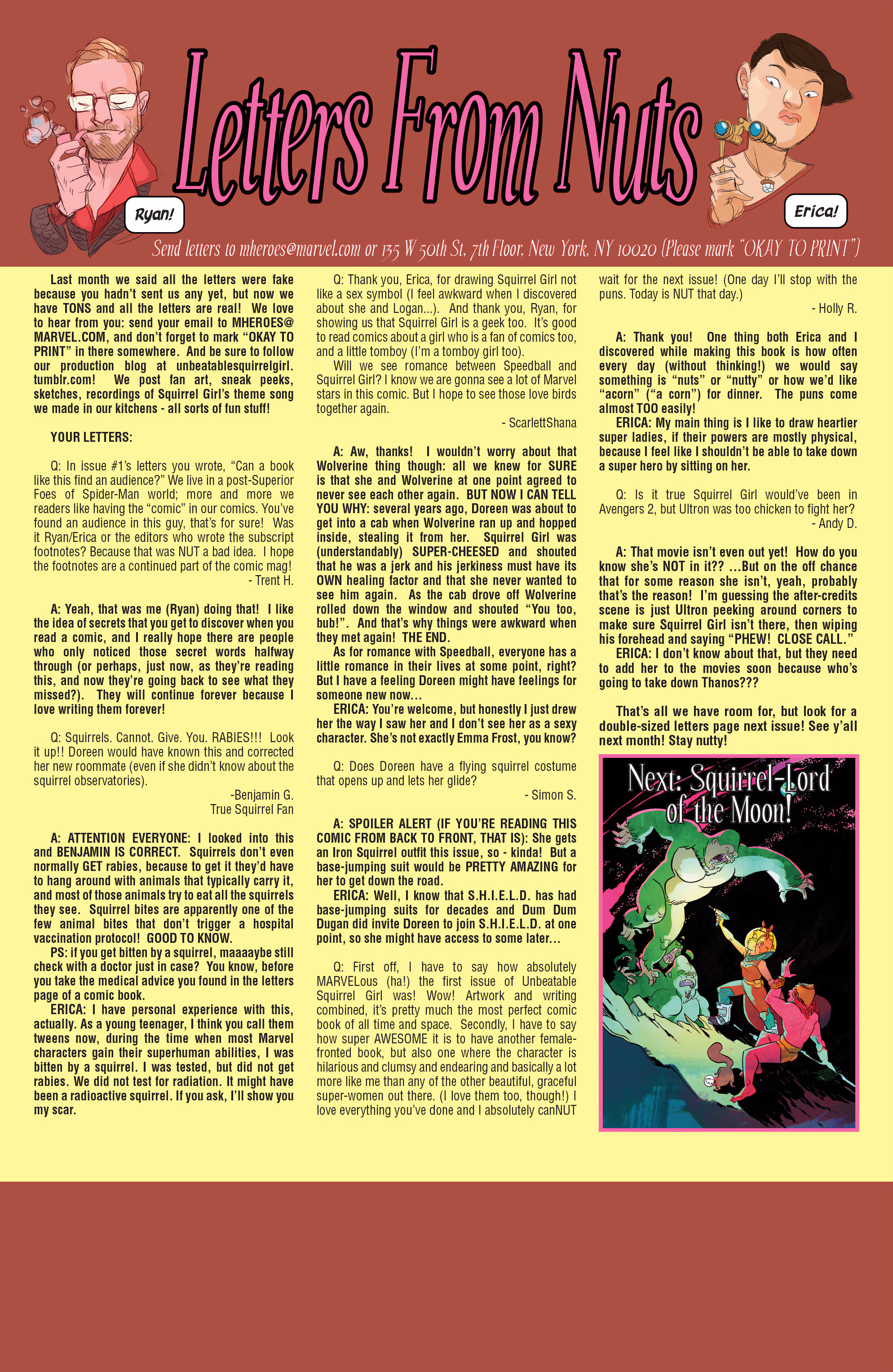 Read online The Unbeatable Squirrel Girl Omnibus comic -  Issue # TPB (Part 1) - 50