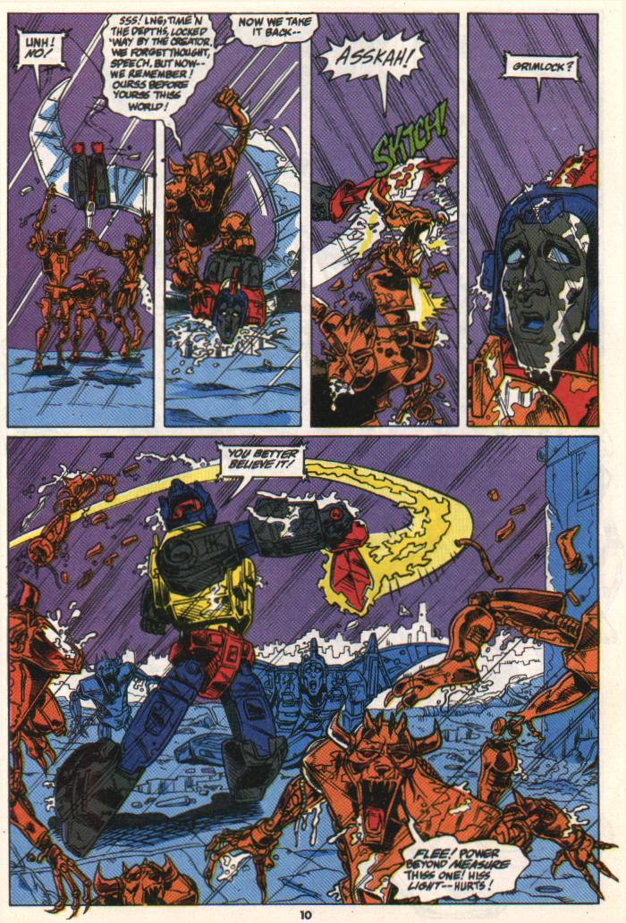 Read online The Transformers (UK) comic -  Issue #324 - 9