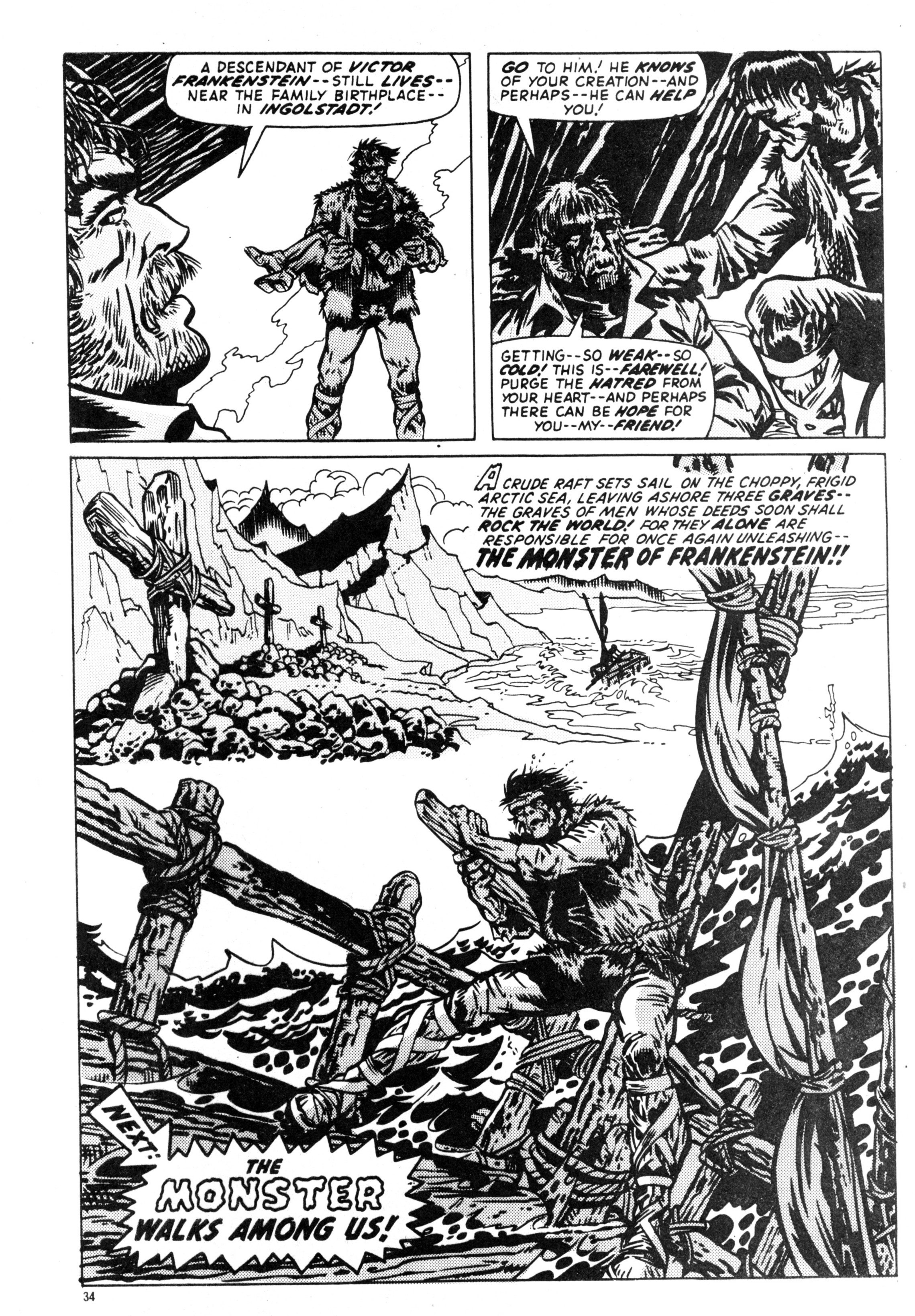 Read online Dracula Lives (1974) comic -  Issue #9 - 34