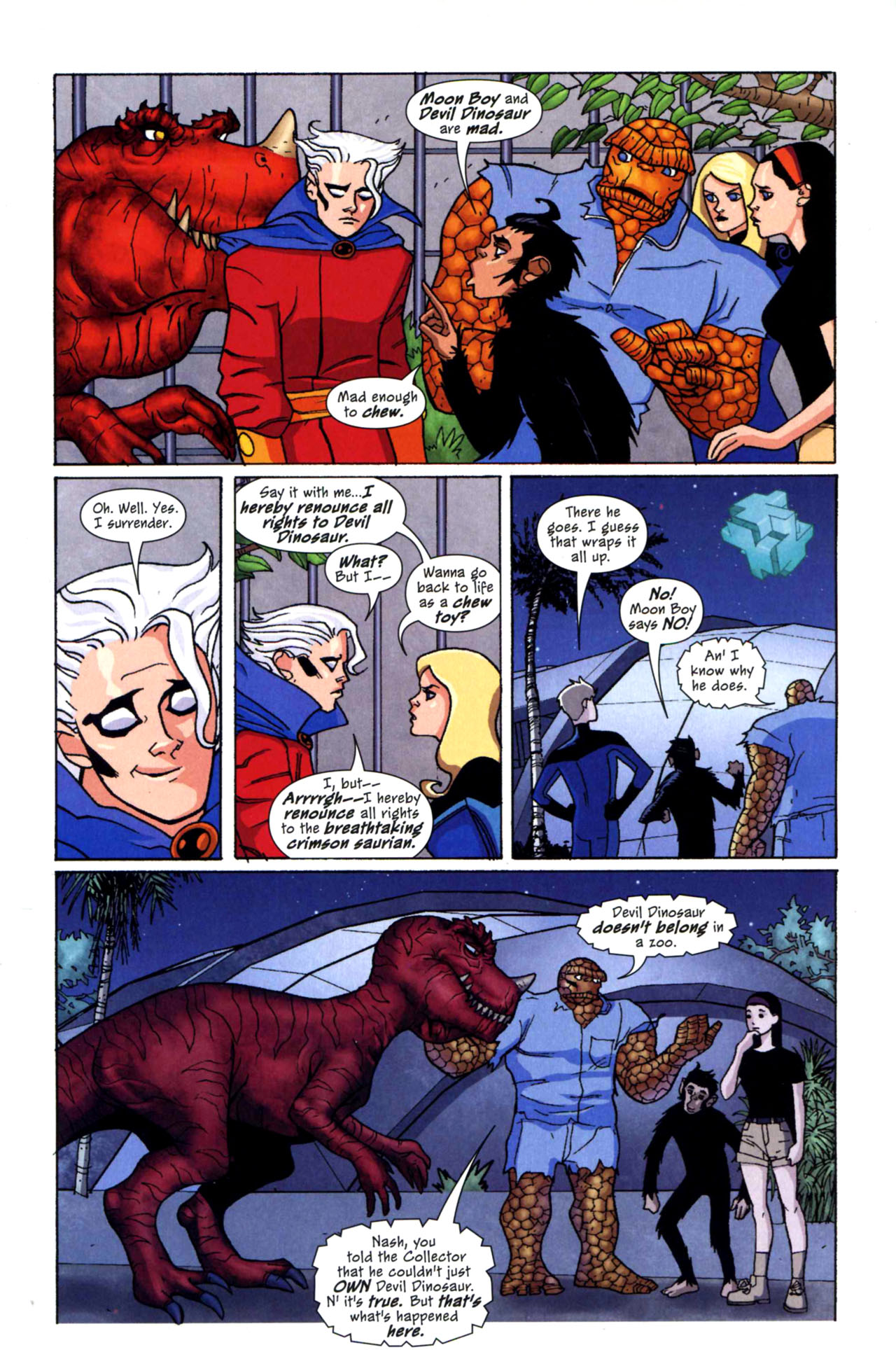 Read online Marvel Adventures Fantastic Four comic -  Issue #41 - 22