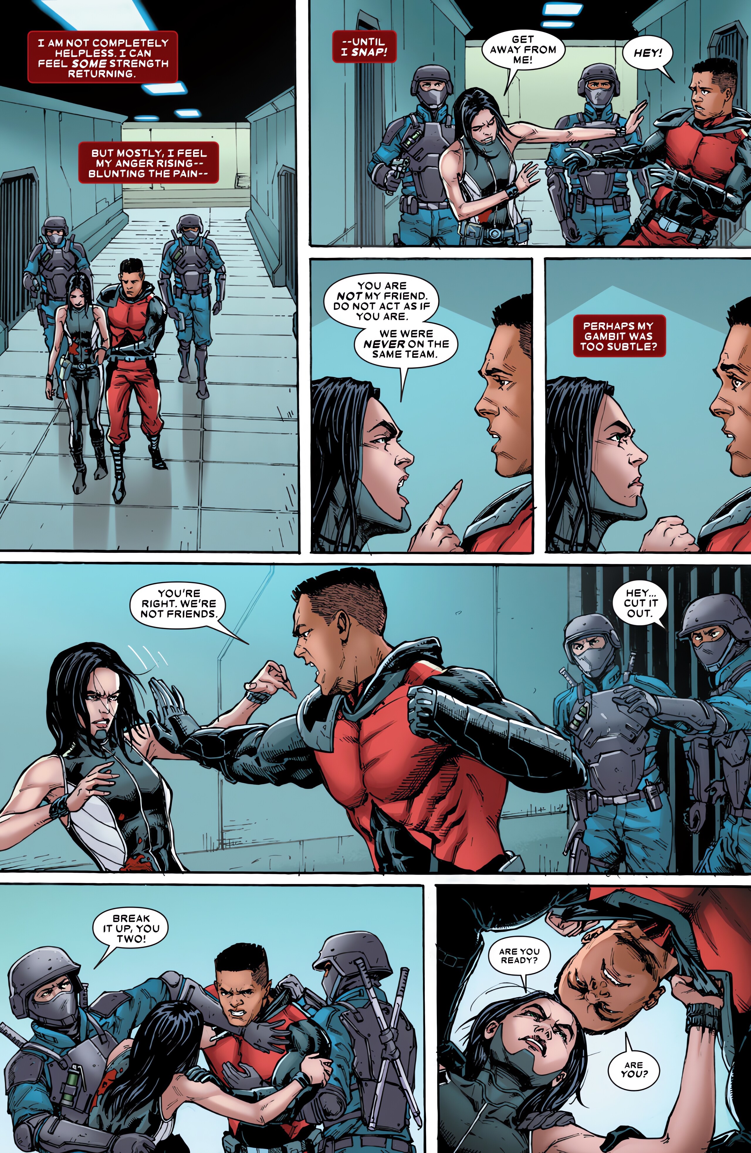 Read online X-23: Deadly Regenesis comic -  Issue #5 - 8