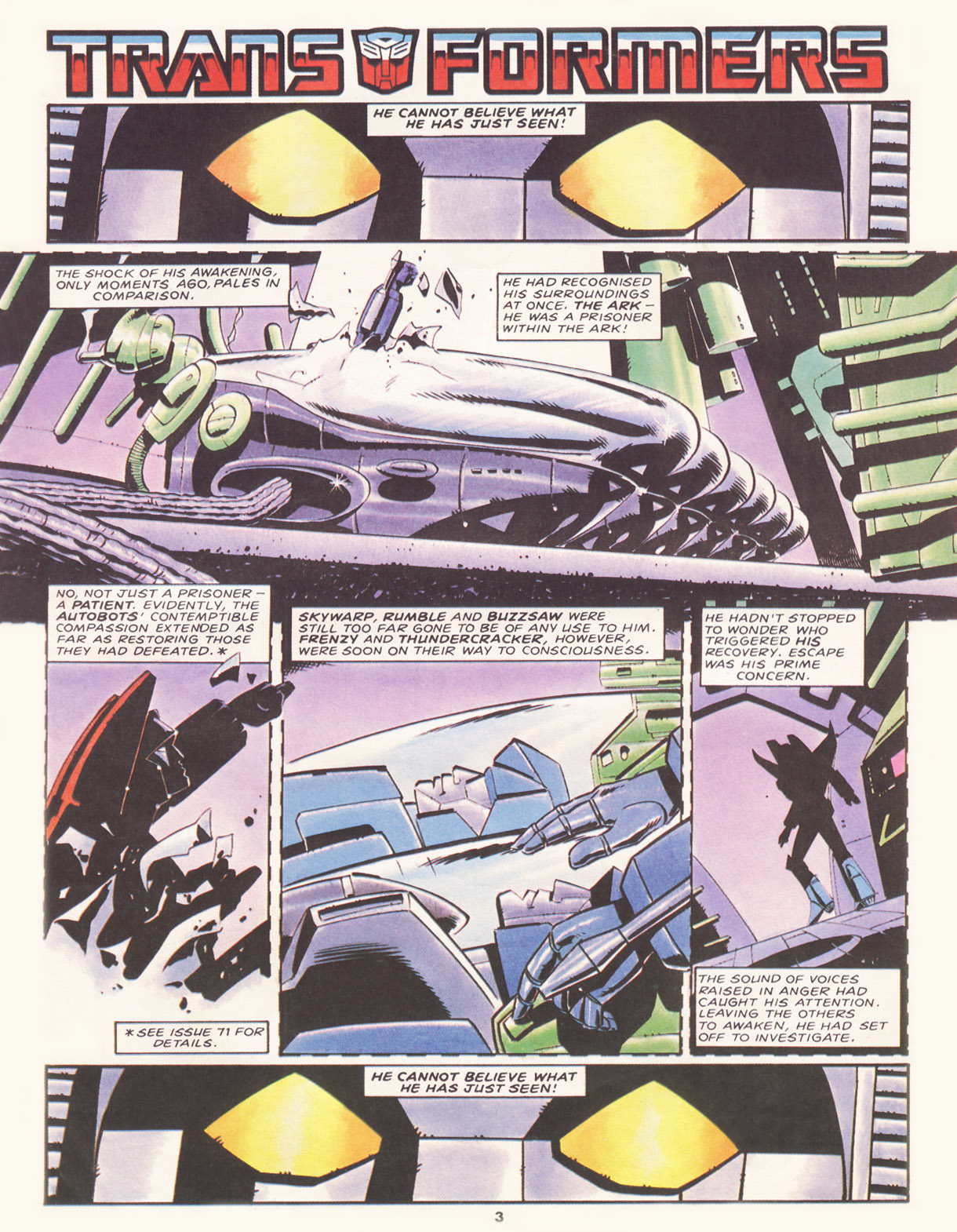 Read online The Transformers (UK) comic -  Issue #83 - 3
