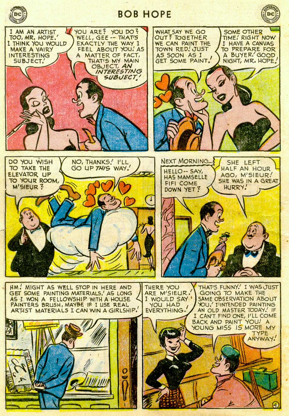 Read online The Adventures of Bob Hope comic -  Issue #19 - 6