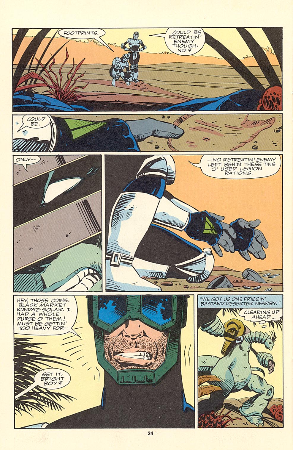 Read online Alien Legion comic -  Issue #20 - 26