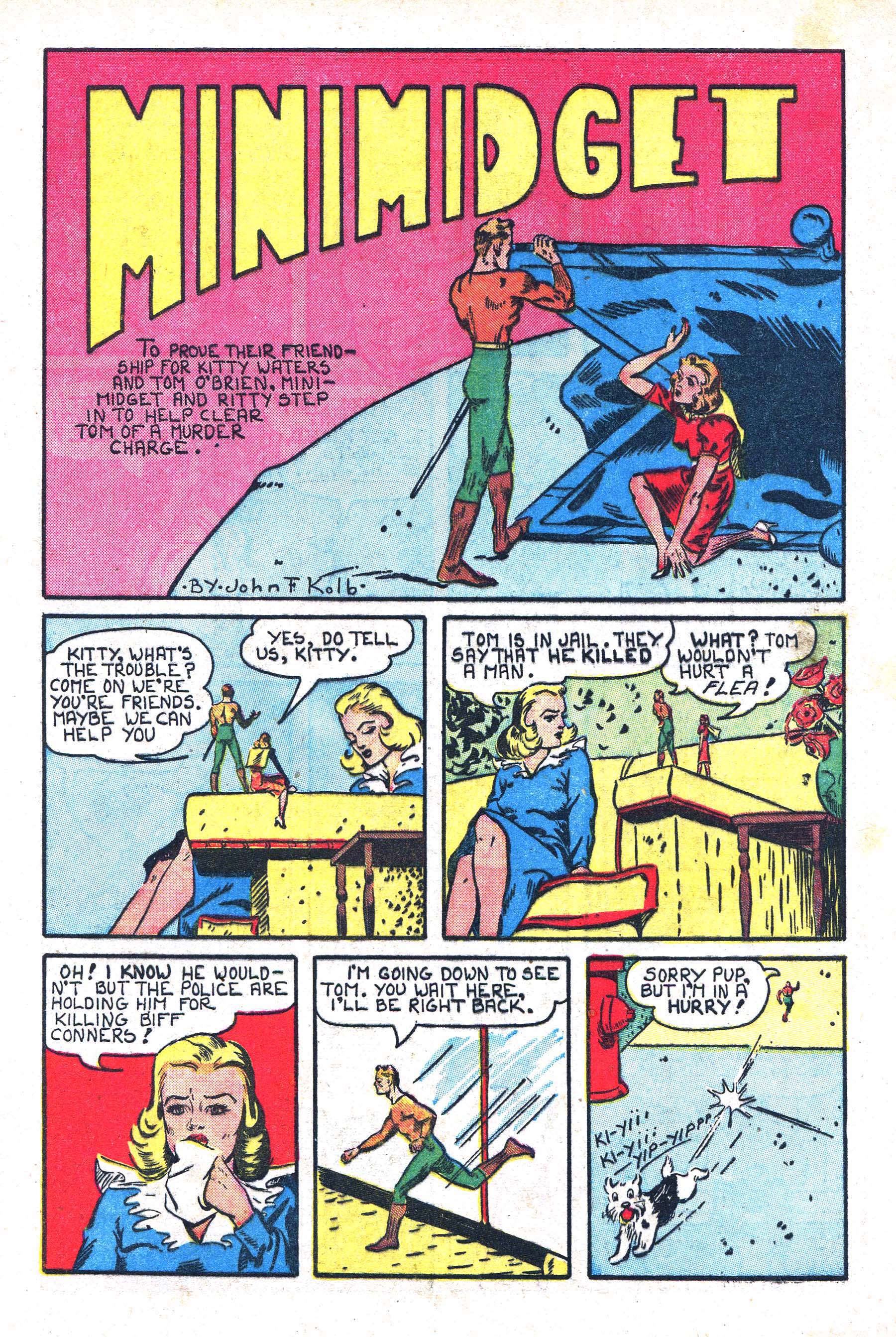 Read online Amazing Man Comics comic -  Issue #21 - 14