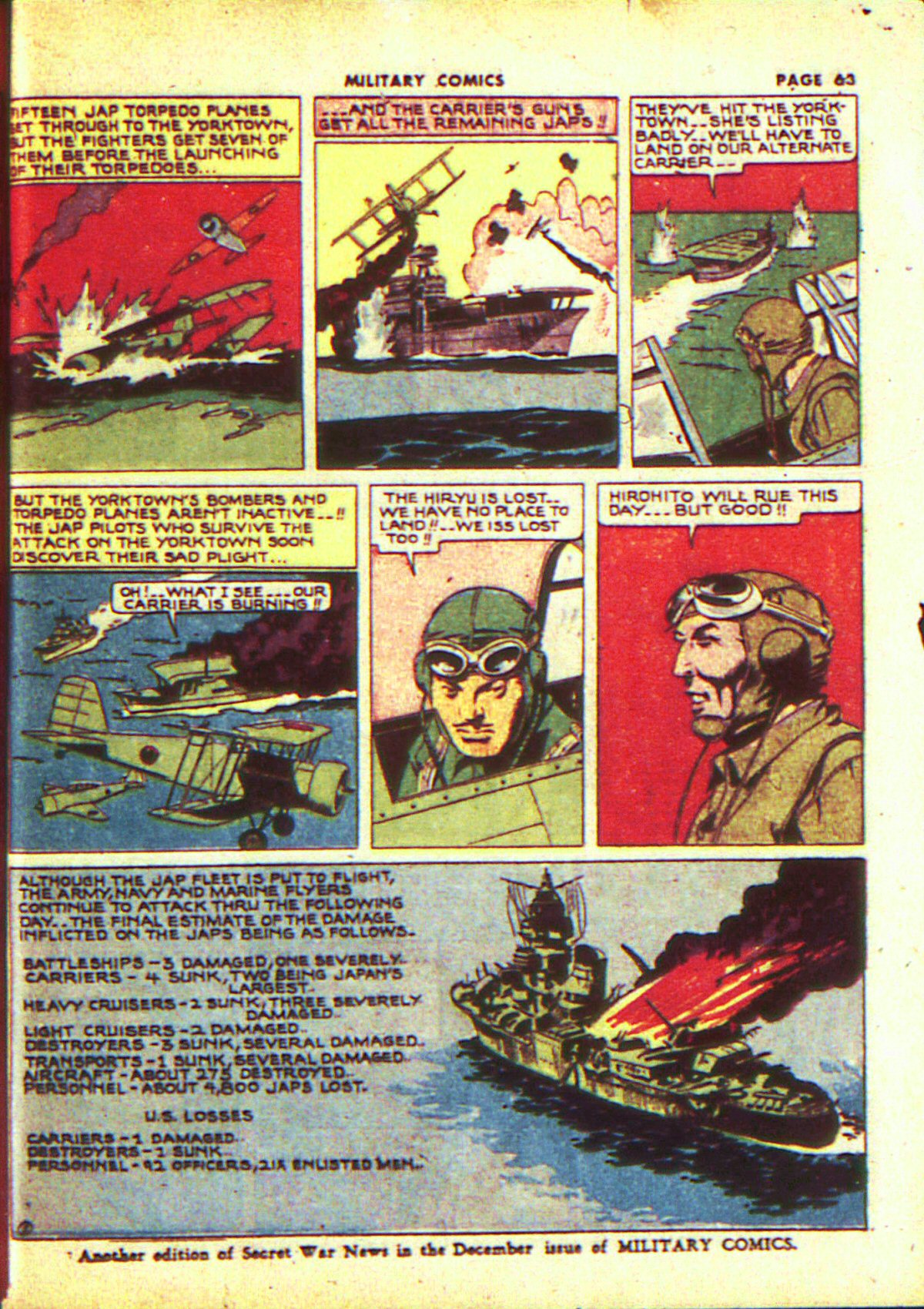 Read online Military Comics comic -  Issue #13 - 65