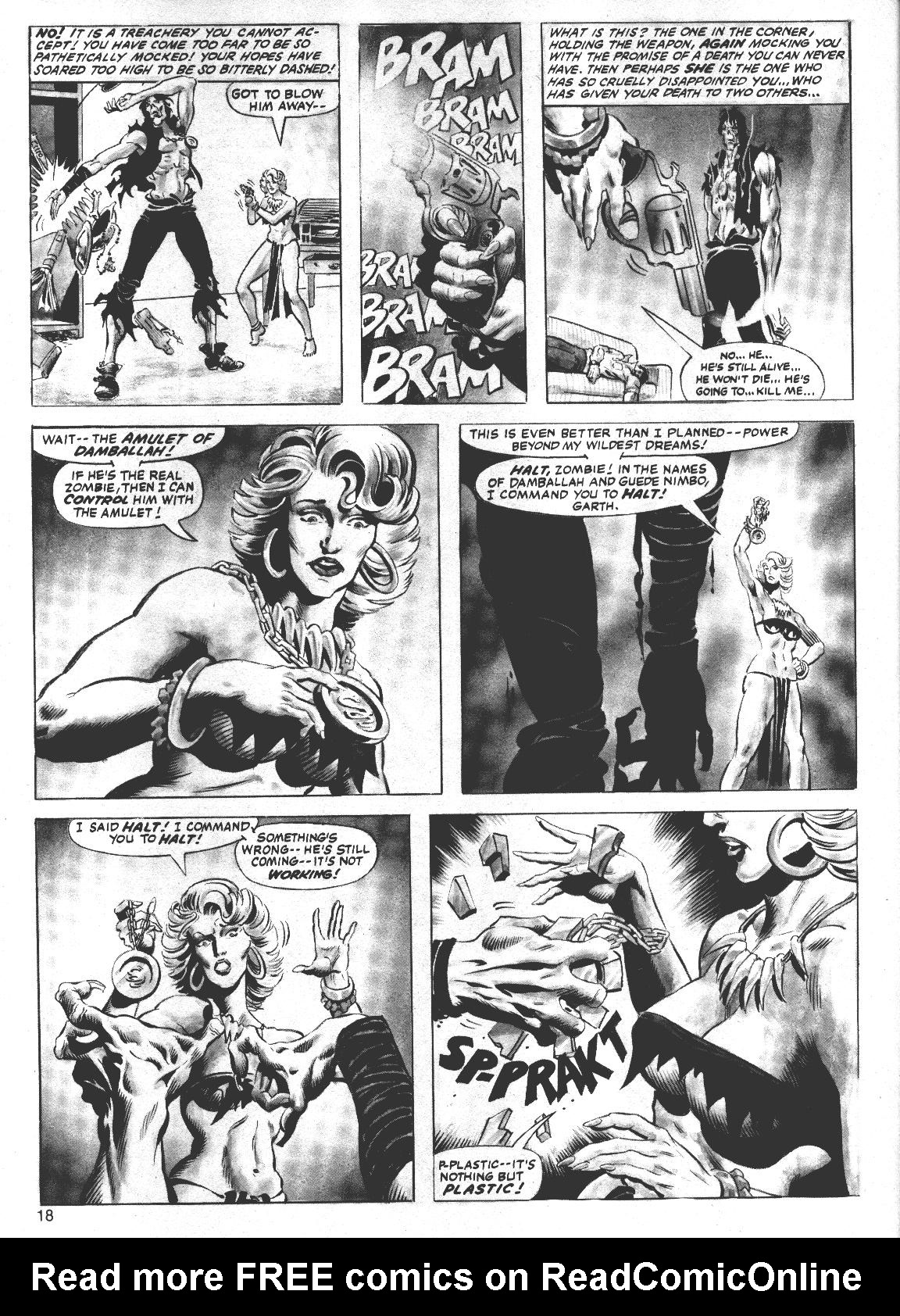 Read online Bizarre Adventures comic -  Issue #33 - 18