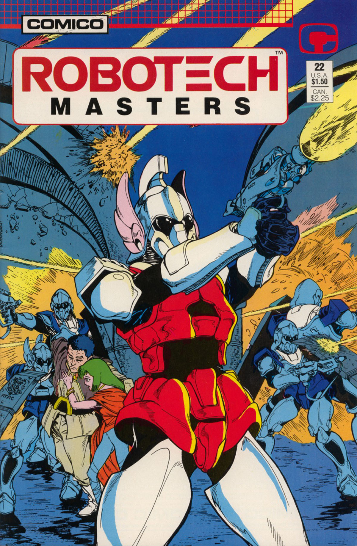 Read online Robotech Masters comic -  Issue #22 - 1