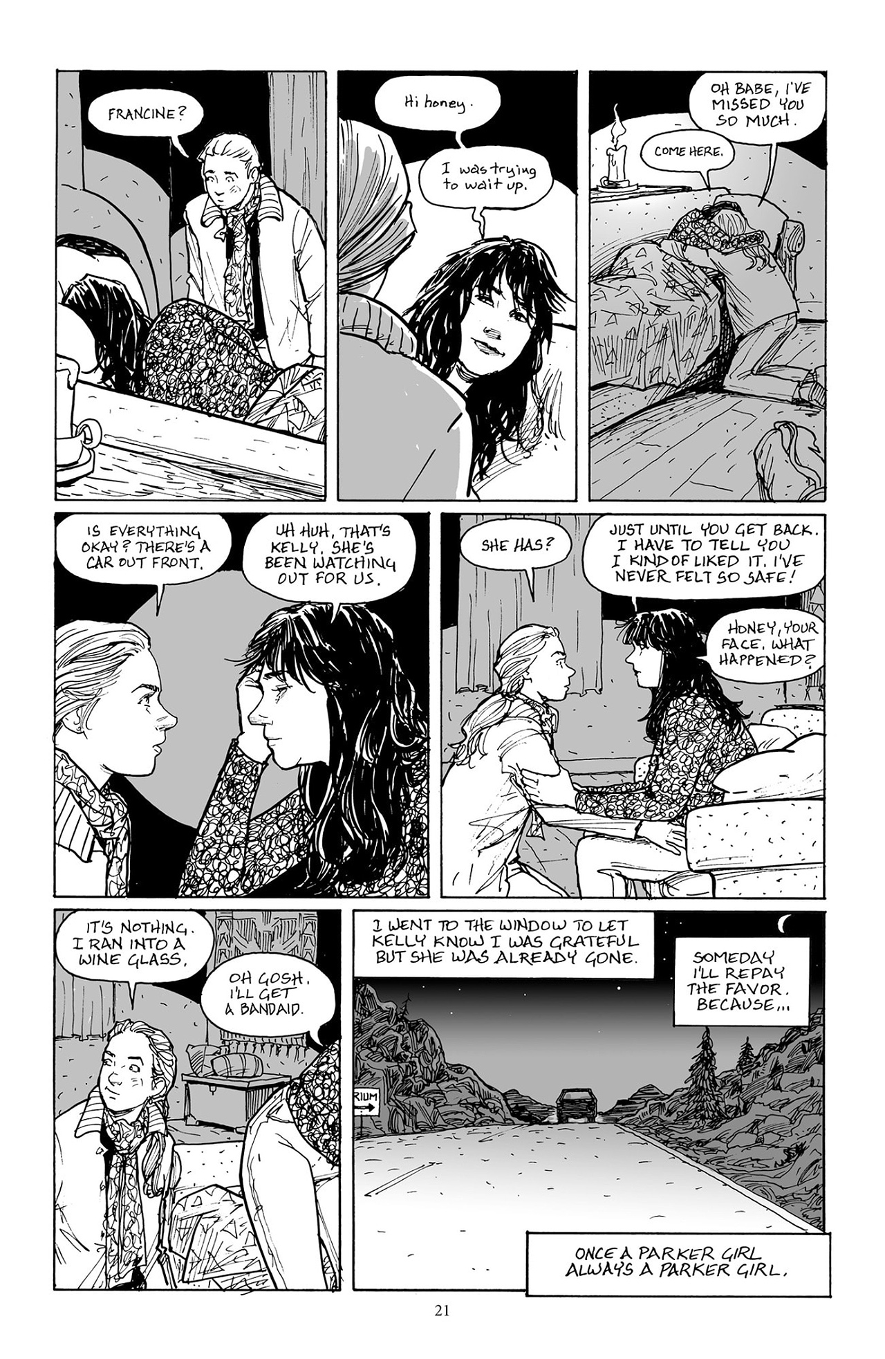 Read online Parker Girls comic -  Issue #10 - 21