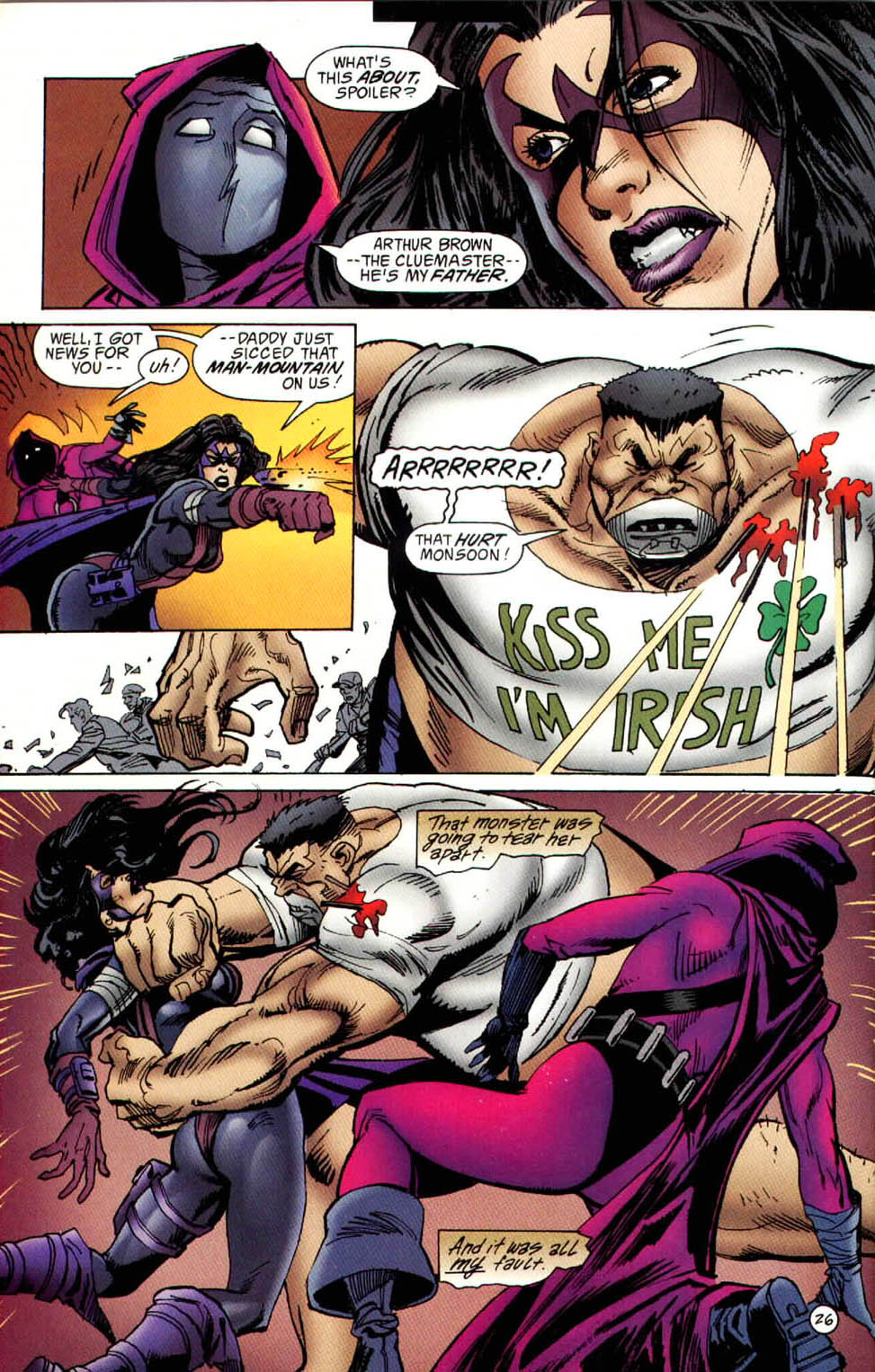 Read online Batman: Cataclysm comic -  Issue #14 - 27