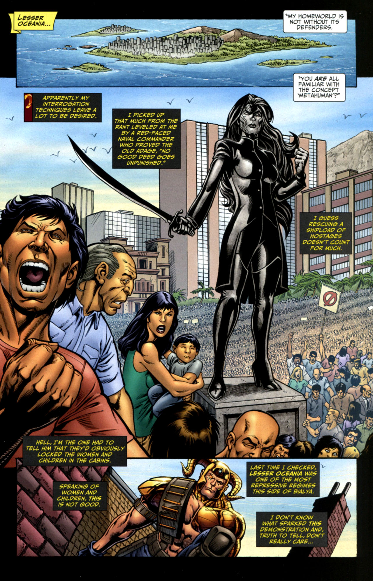 Read online Magog comic -  Issue #8 - 19