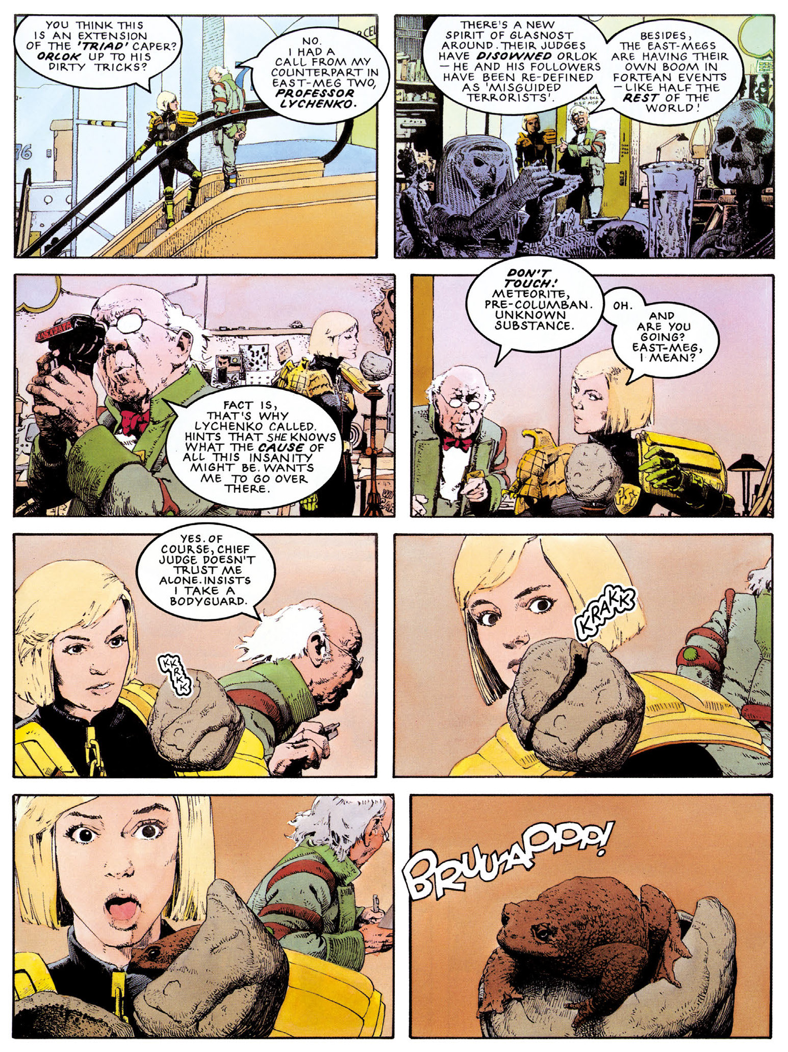 Read online Essential Judge Anderson: Shamball comic -  Issue # TPB - 84