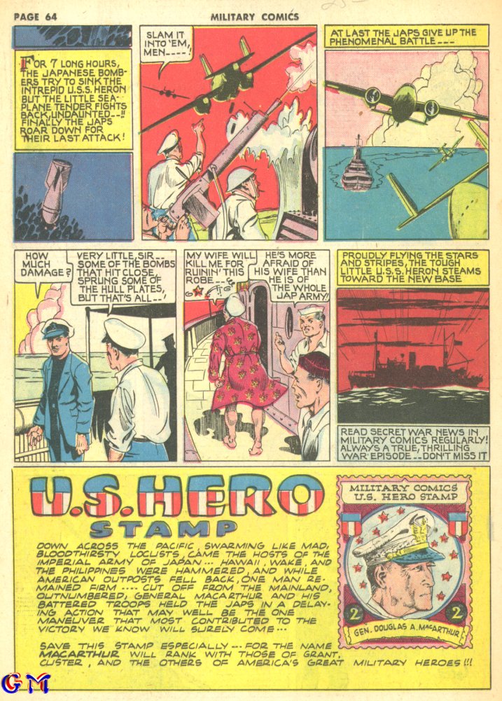 Read online Military Comics comic -  Issue #10 - 66