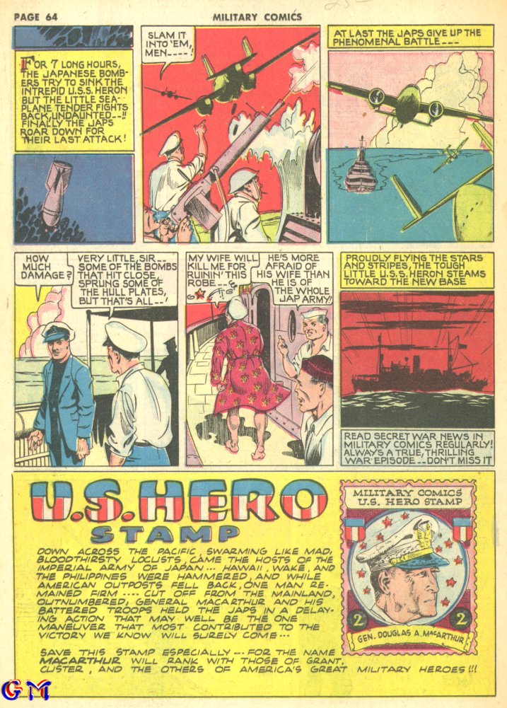 Read online Military Comics comic -  Issue #10 - 66