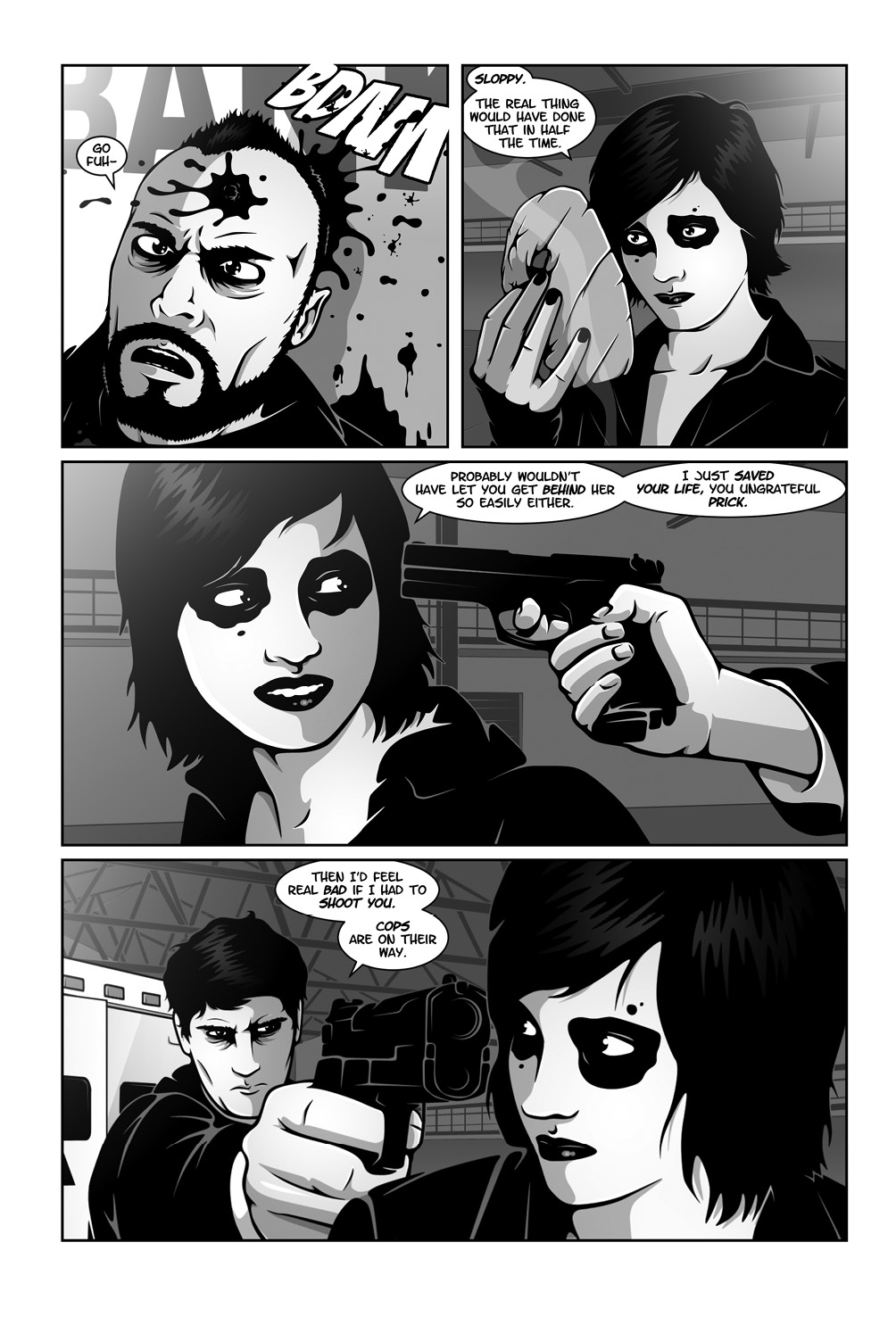 Read online Hollow Girl comic -  Issue #10 - 11