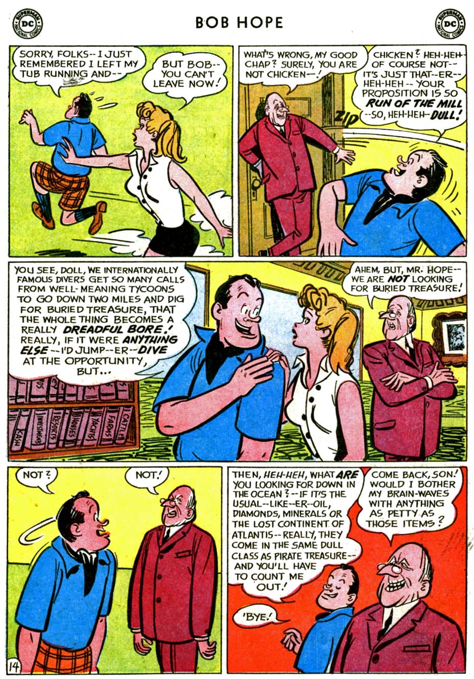 Read online The Adventures of Bob Hope comic -  Issue #72 - 18