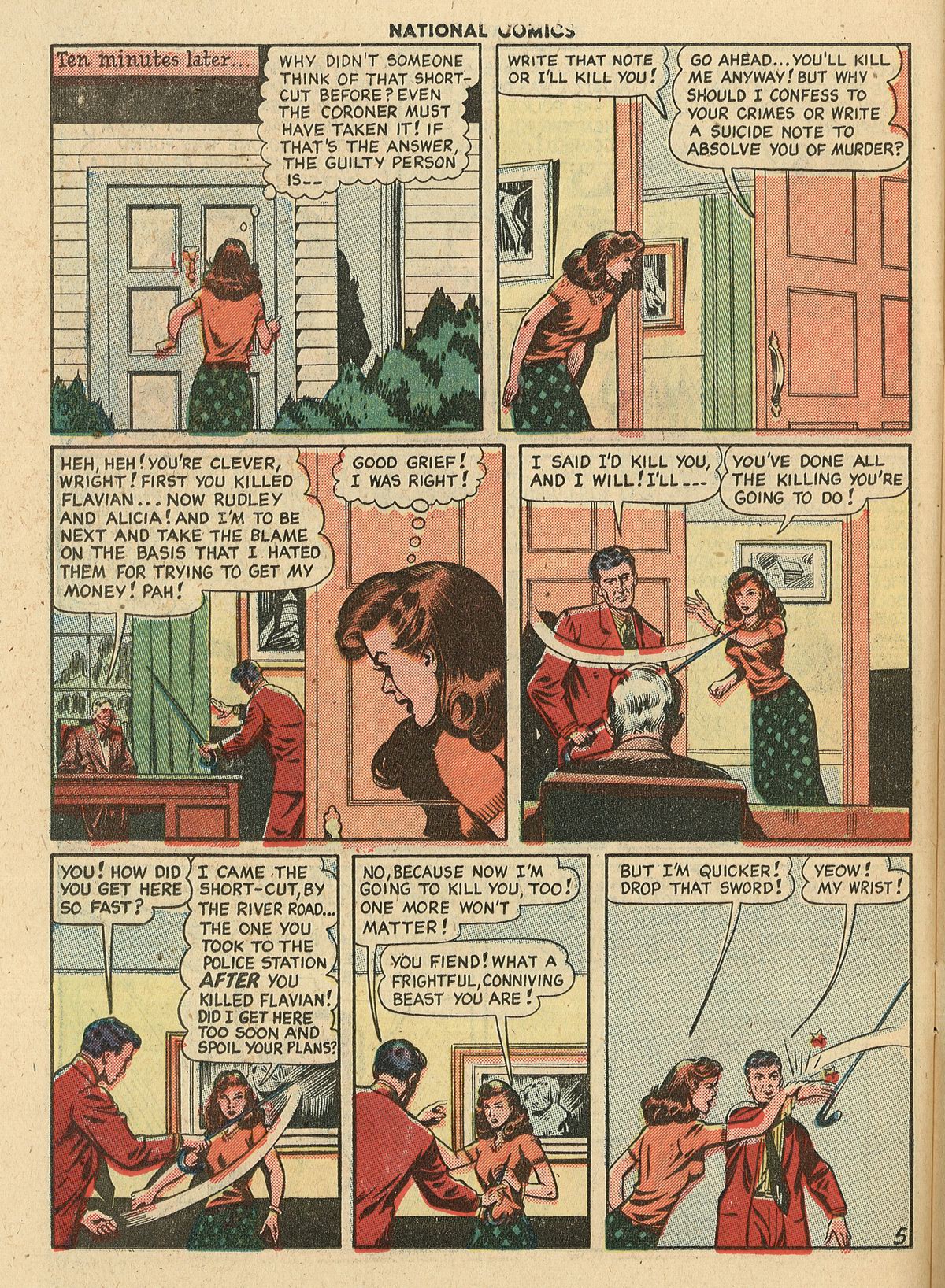 Read online National Comics comic -  Issue #71 - 26