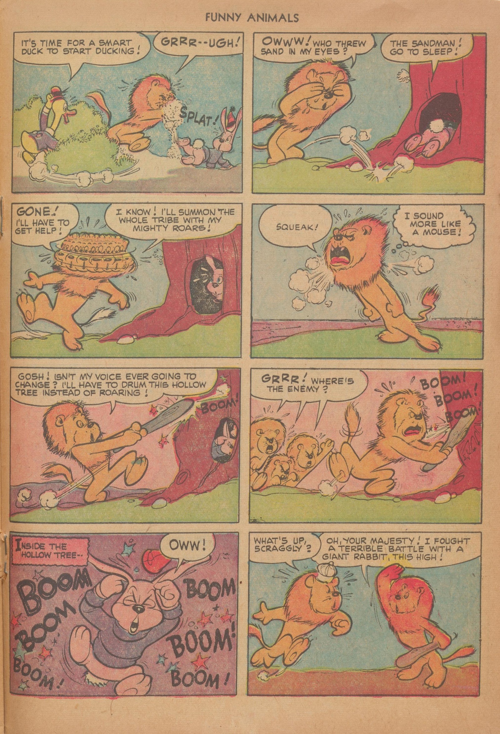 Read online Fawcett's Funny Animals comic -  Issue #74 - 31