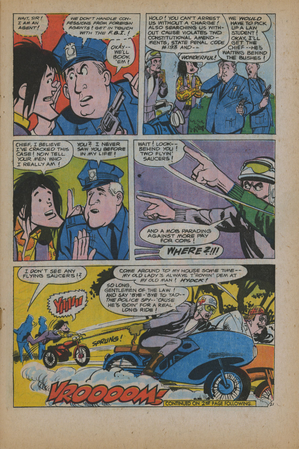Read online The Adventures of Bob Hope comic -  Issue #108 - 29