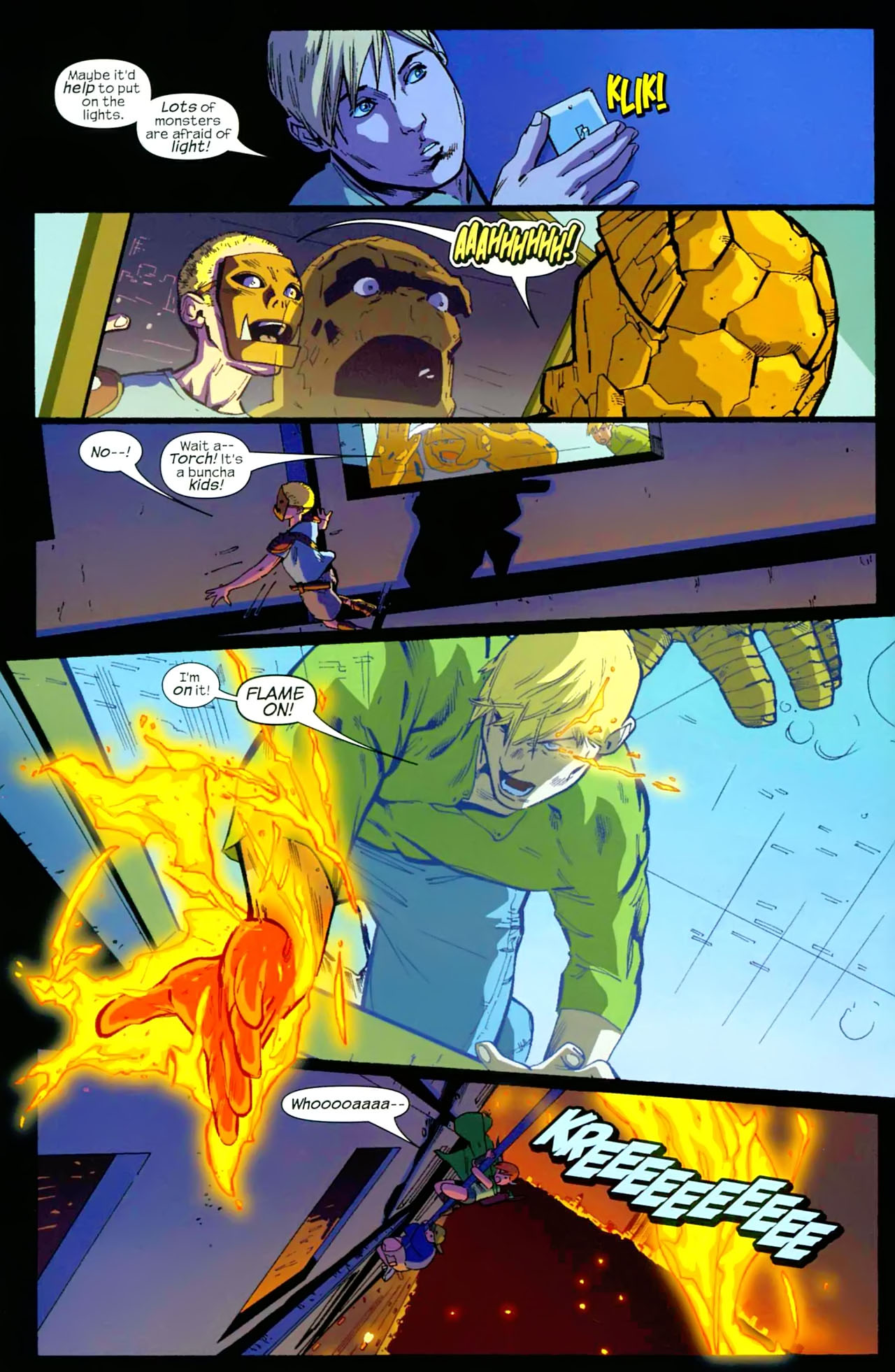 Read online Marvel Adventures Fantastic Four comic -  Issue #22 - 16