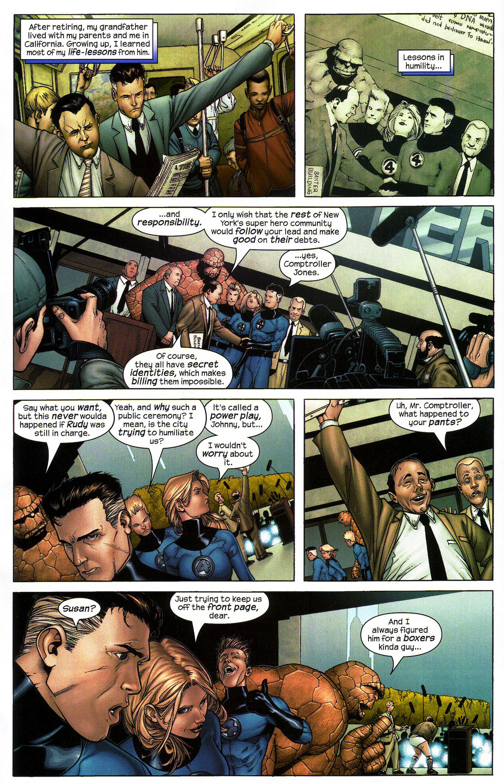 Read online Marvel Knights 4 comic -  Issue #4 - 8
