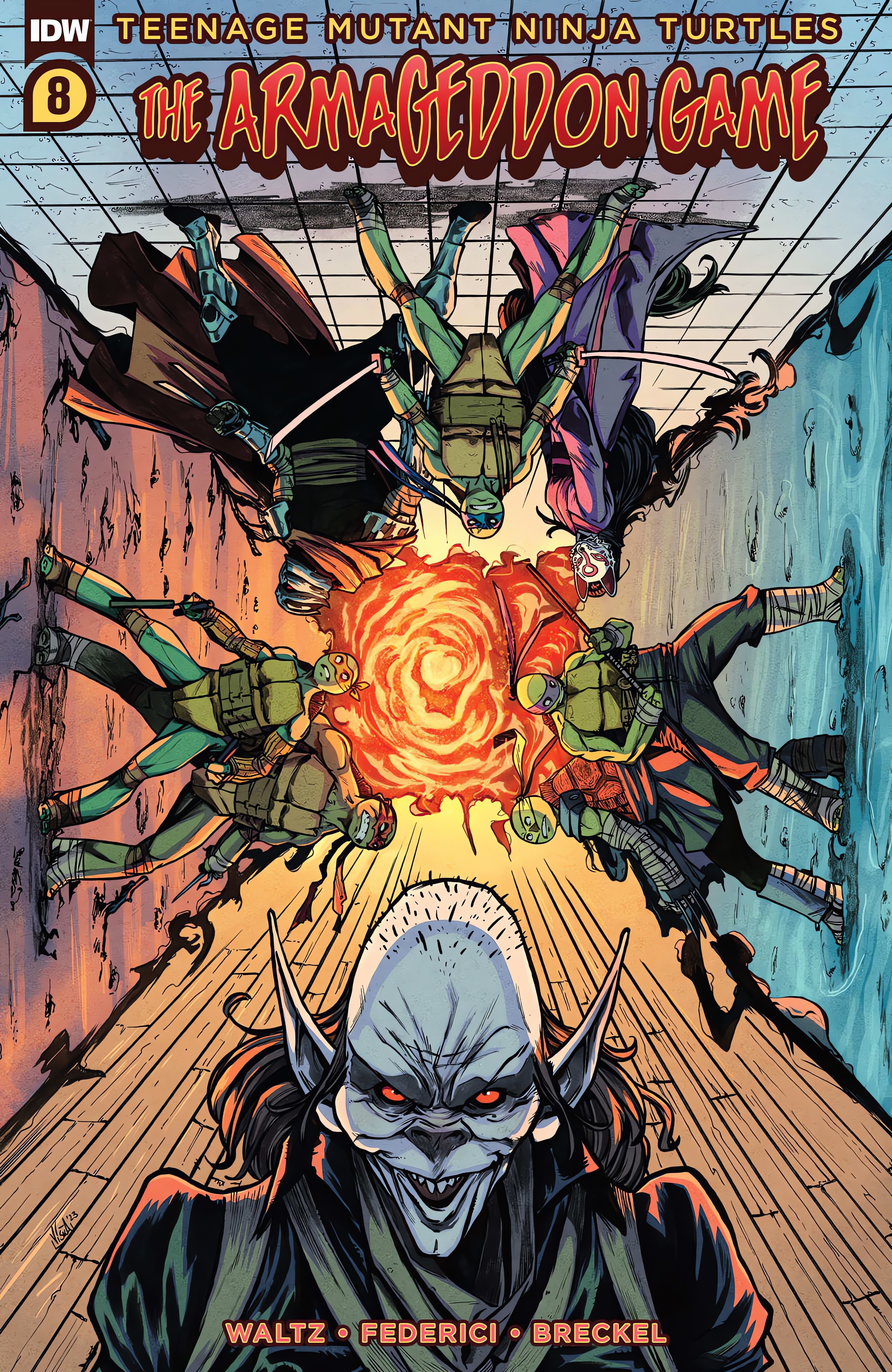 Read online Teenage Mutant Ninja Turtles: The Armageddon Game comic -  Issue #8 - 1