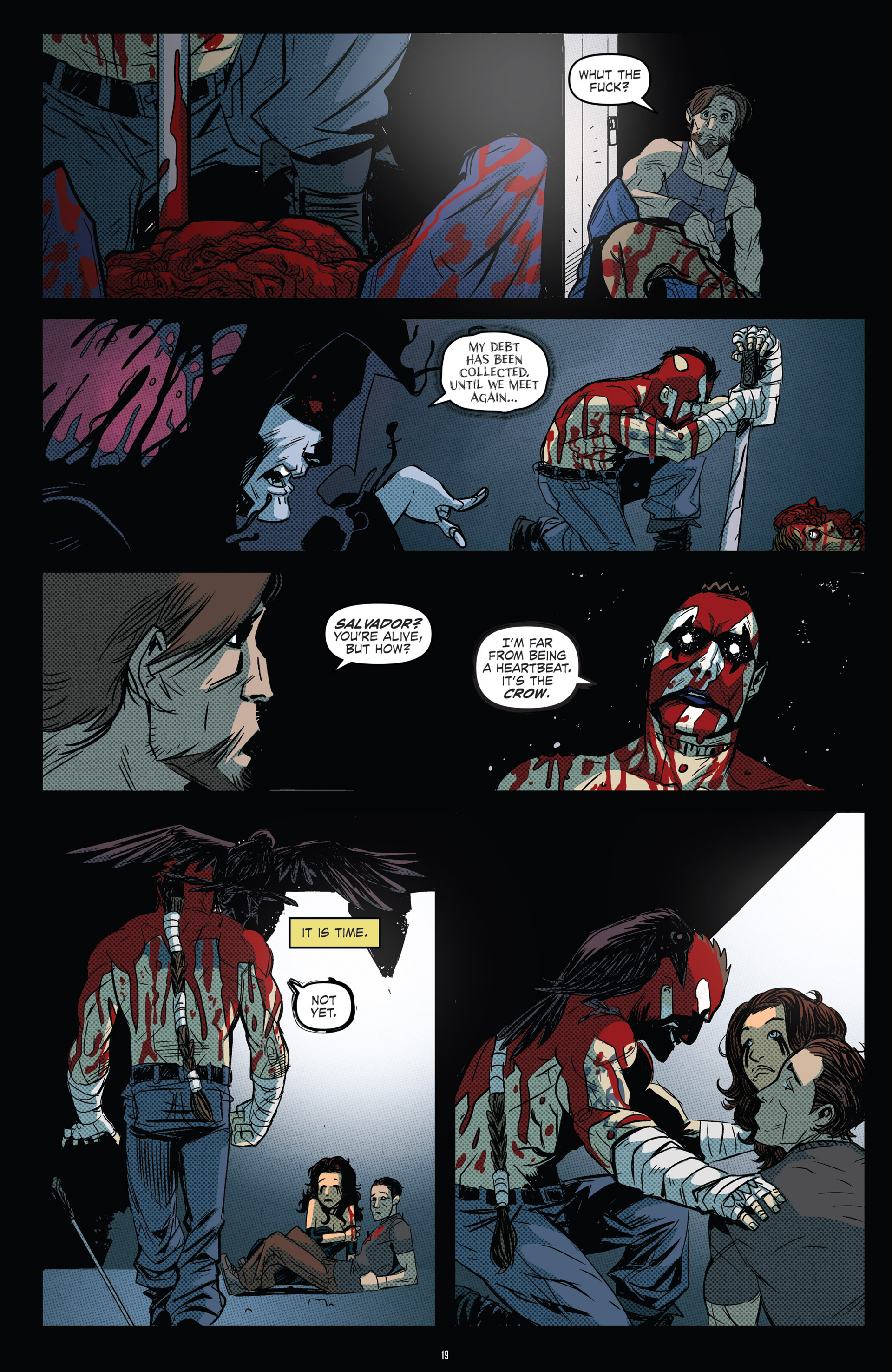 Read online The Crow: Pestilence comic -  Issue #4 - 21