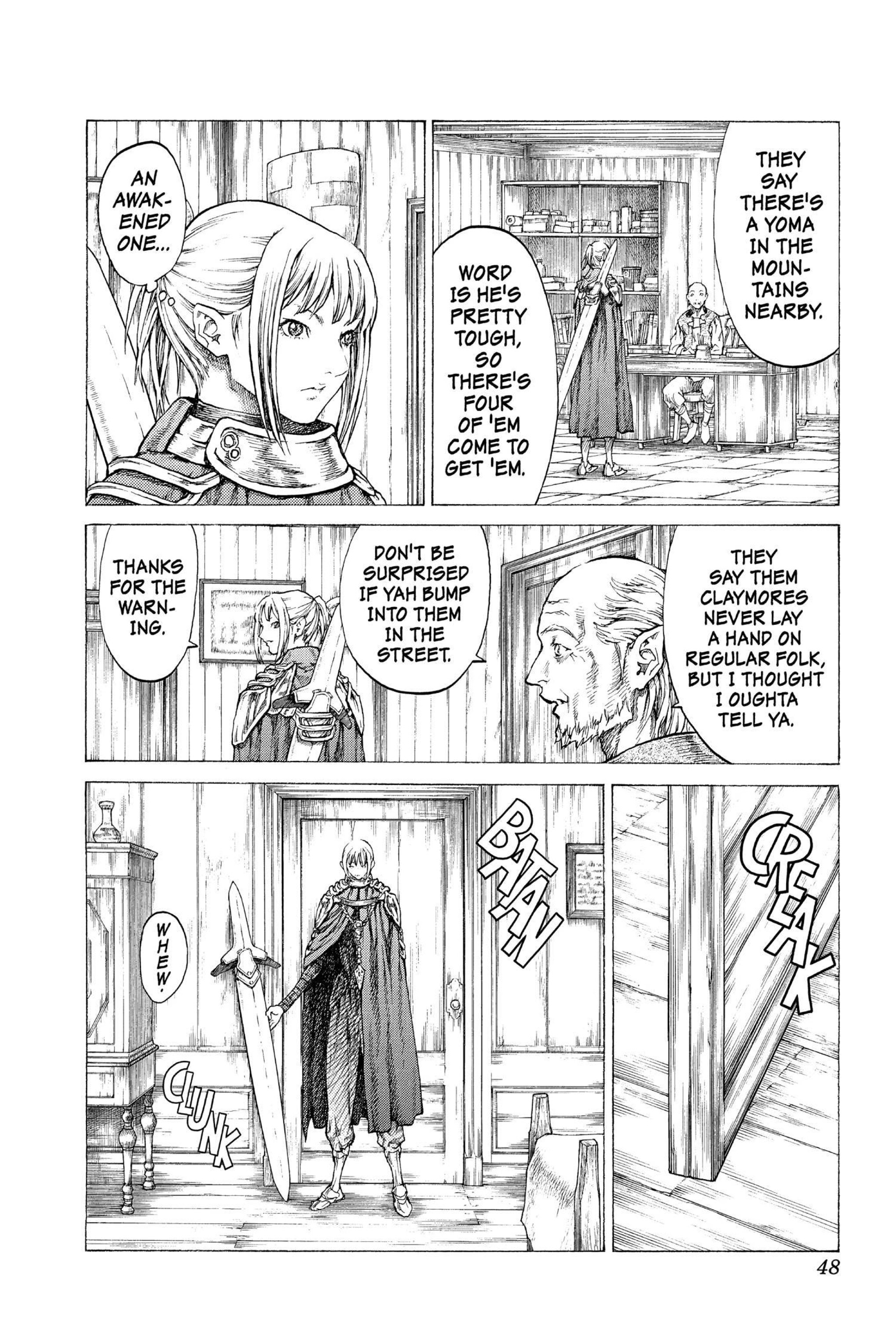 Read online Claymore comic -  Issue #8 - 45