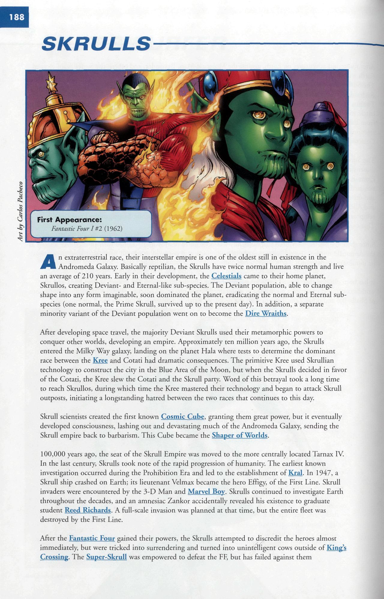 Read online Marvel Encyclopedia comic -  Issue # TPB 6 - 191