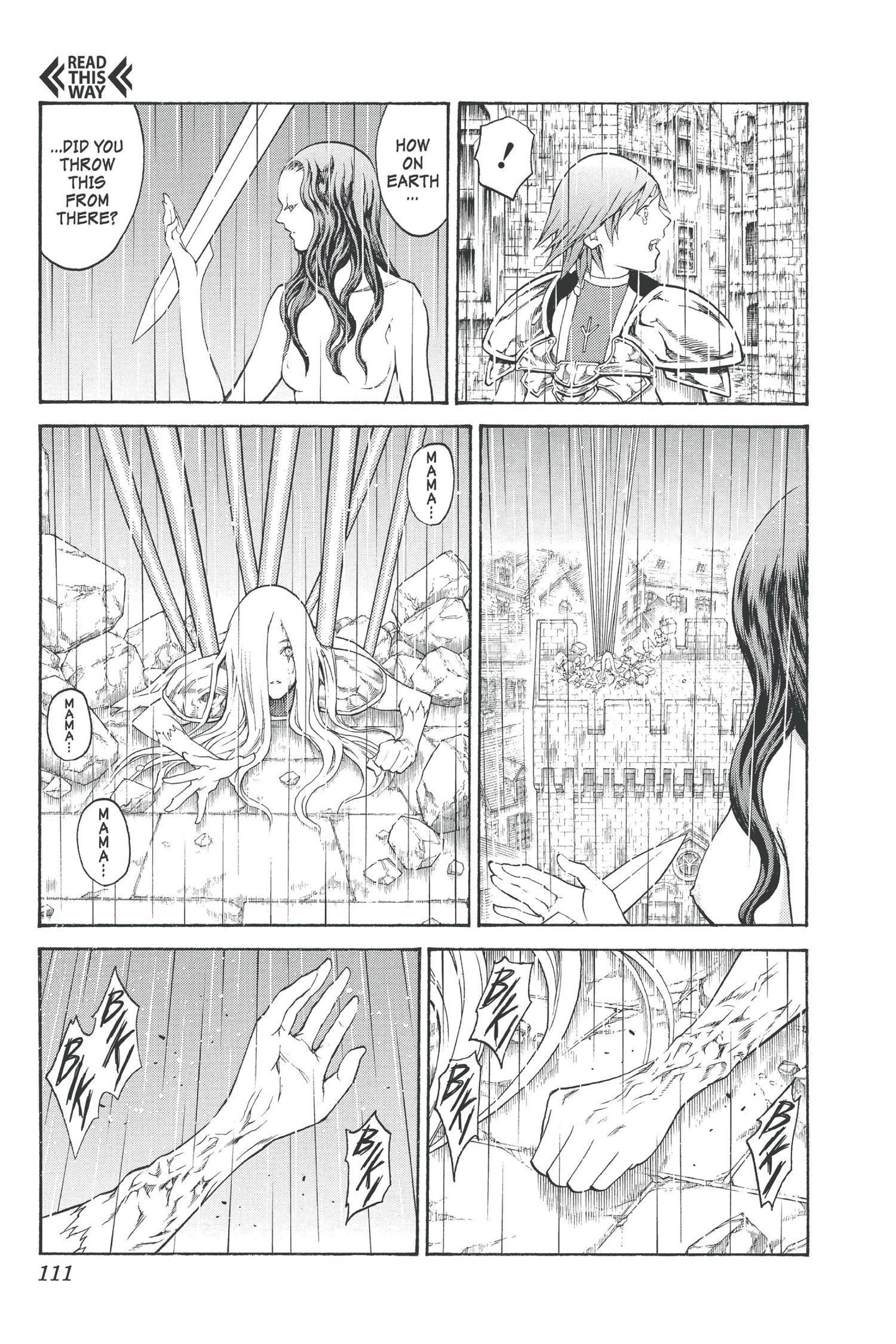 Read online Claymore comic -  Issue #14 - 105