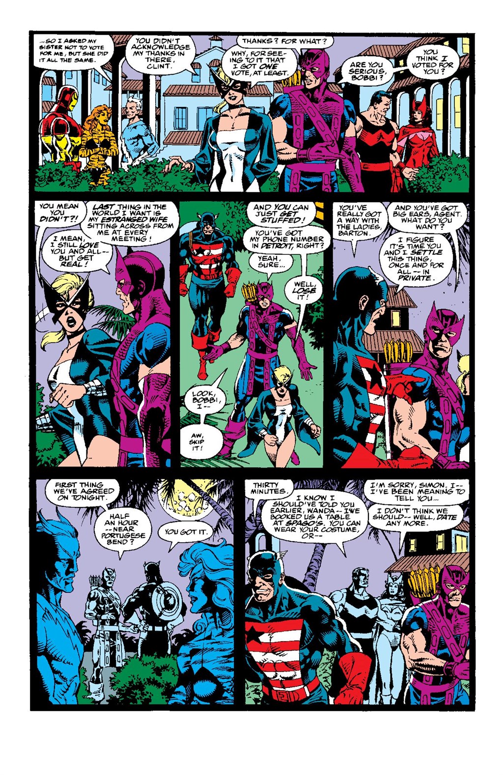 Read online Avengers West Coast Epic Collection: How The West Was Won comic -  Issue #Avengers West Coast Epic Collection California Screaming (Part 2) - 8