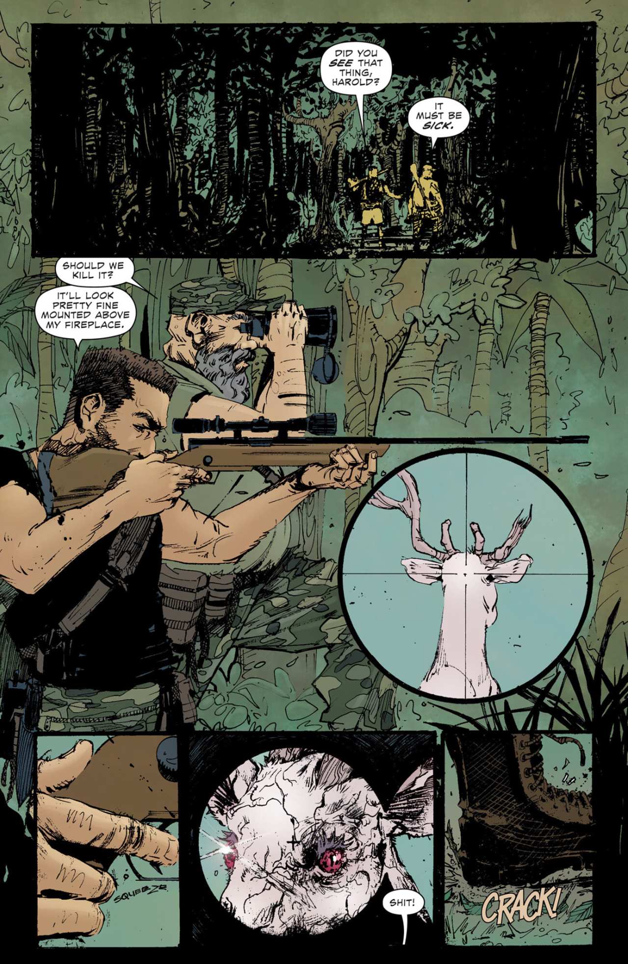Read online Dark Spaces: Good Deeds comic -  Issue #3 - 22