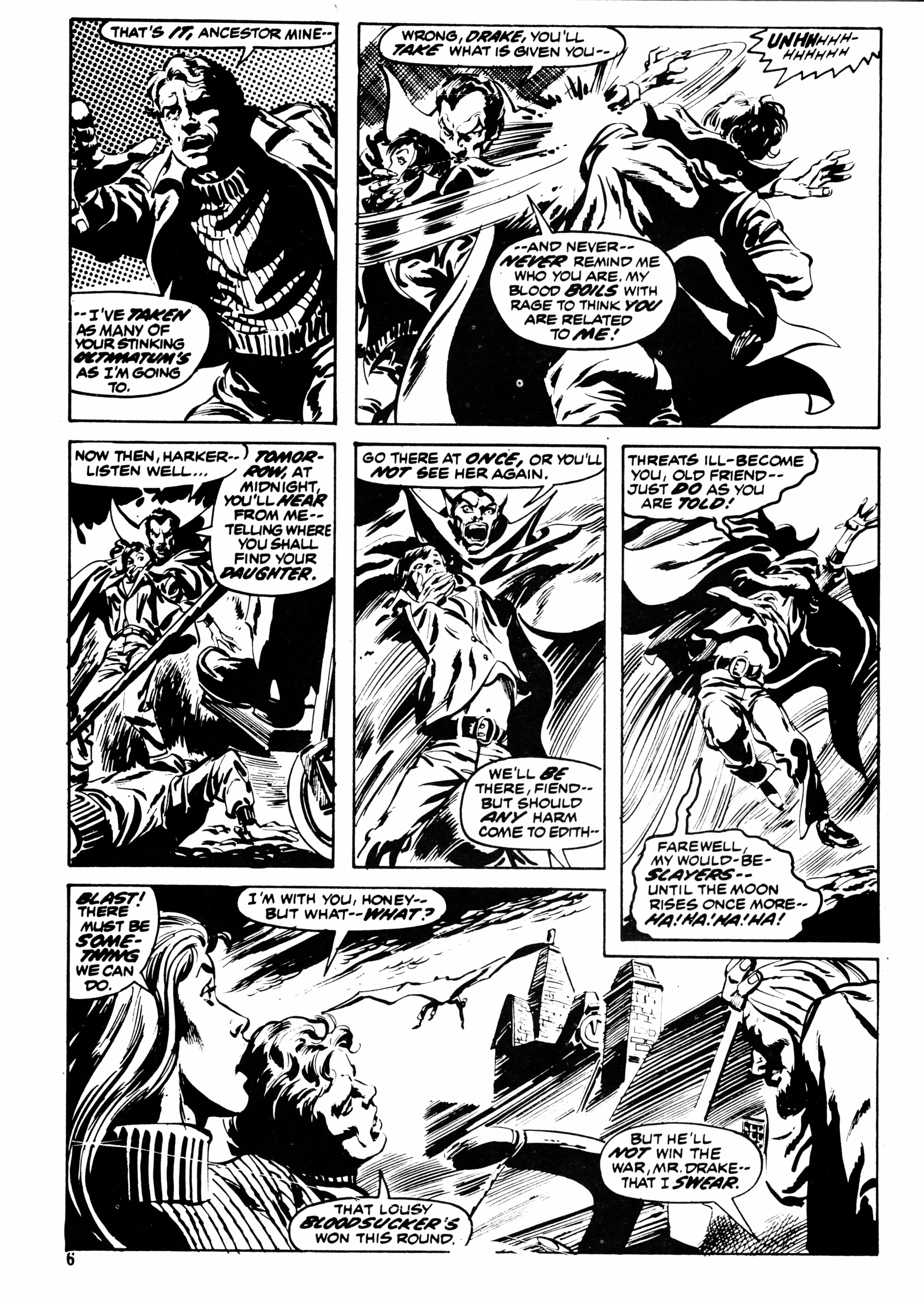 Read online Dracula Lives (1974) comic -  Issue #28 - 6