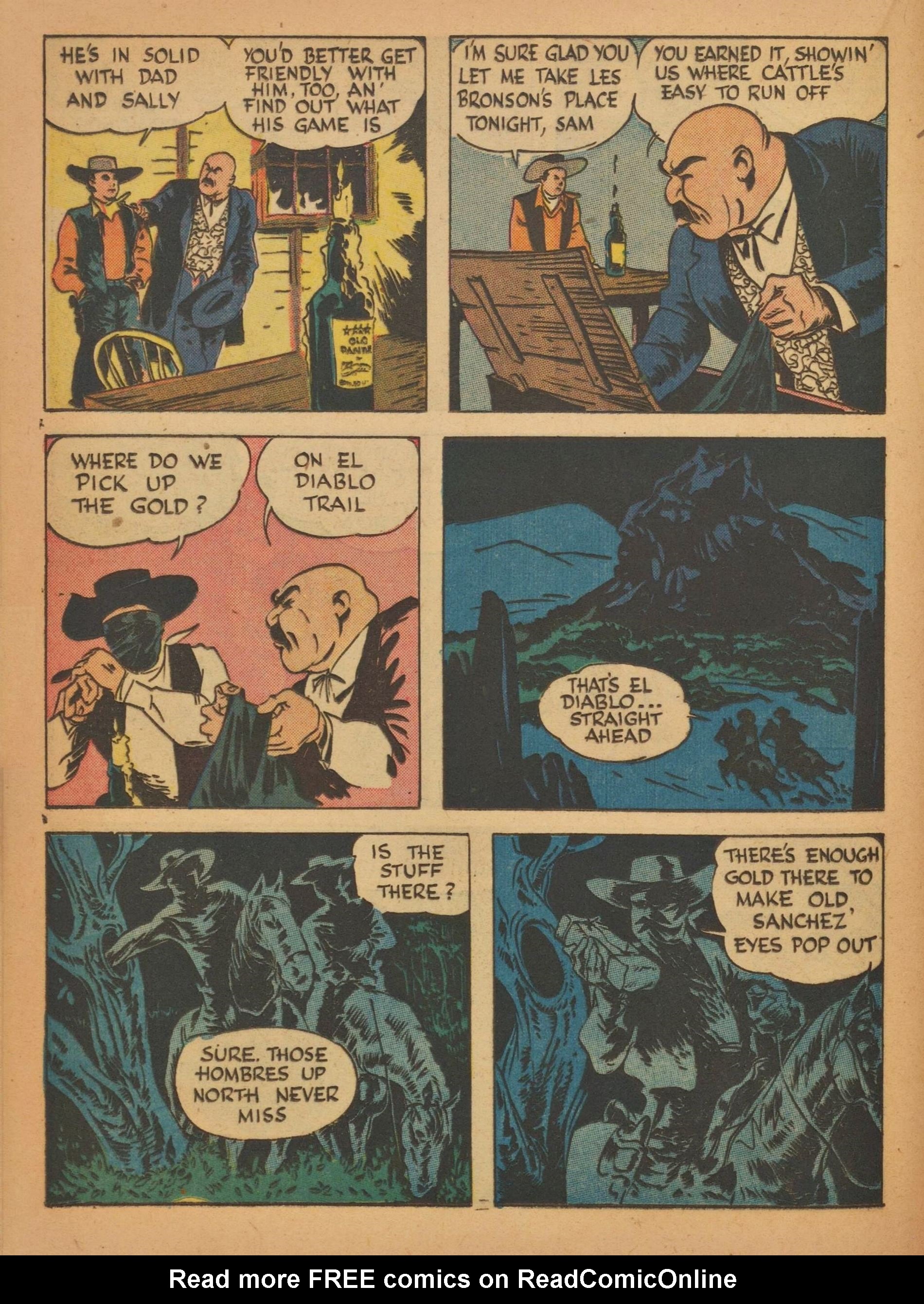 Read online Gene Autry Comics comic -  Issue #7 - 22