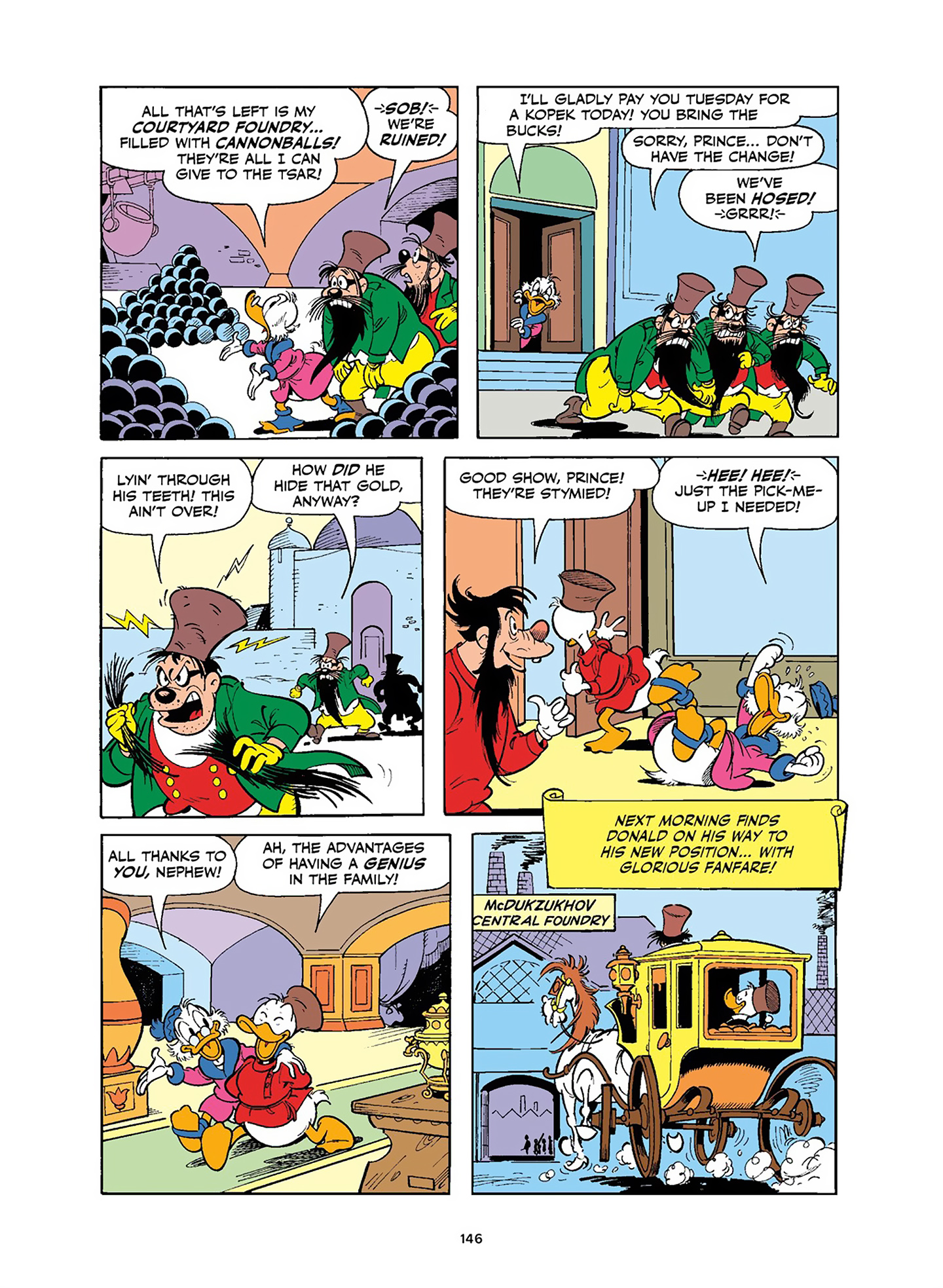 Read online Uncle Scrooge and Donald Duck in Les Misérables and War and Peace comic -  Issue # TPB (Part 2) - 46