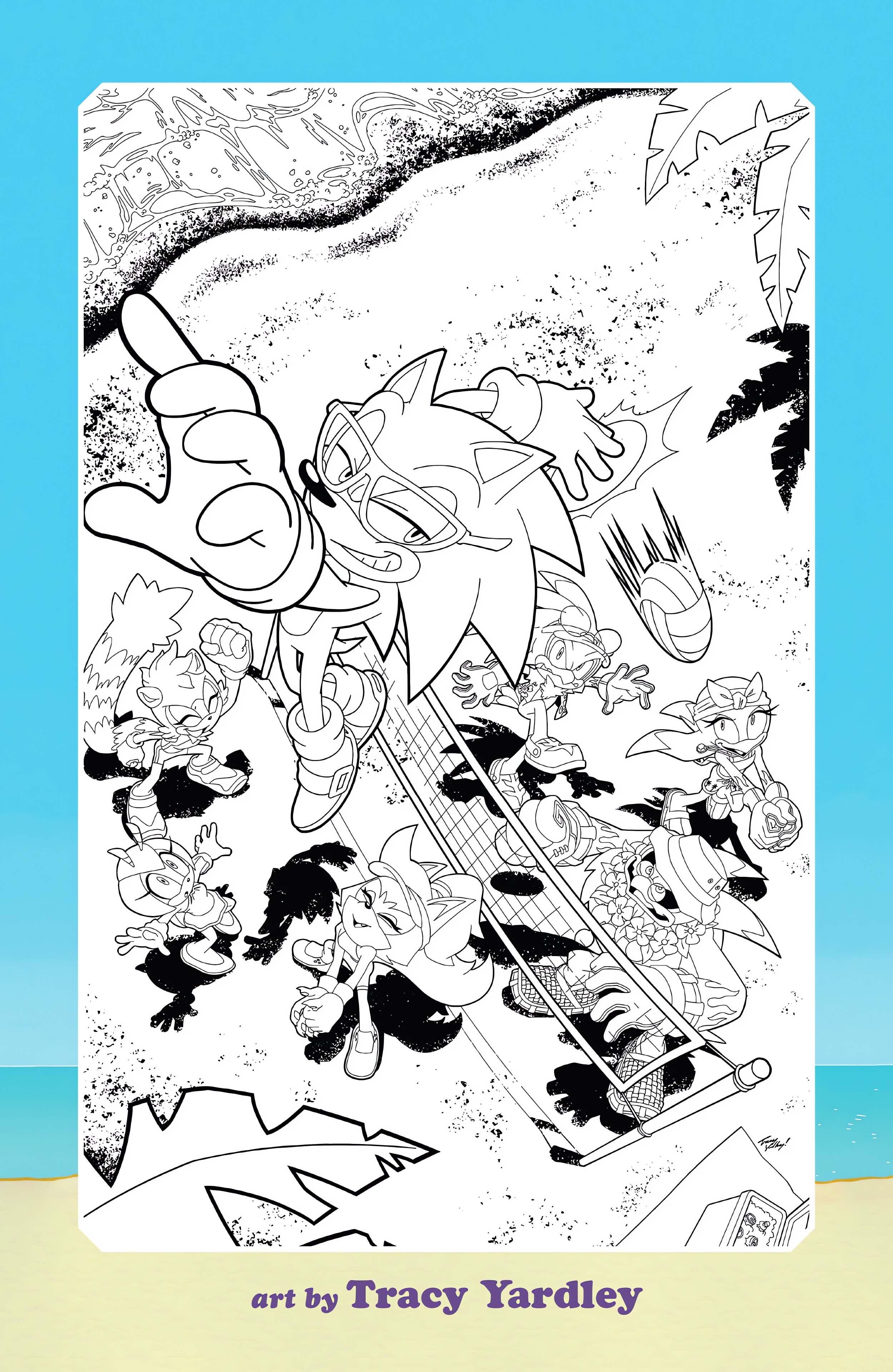 Read online IDW Endless Summer Sonic the Hedgehog comic -  Issue # Full - 27