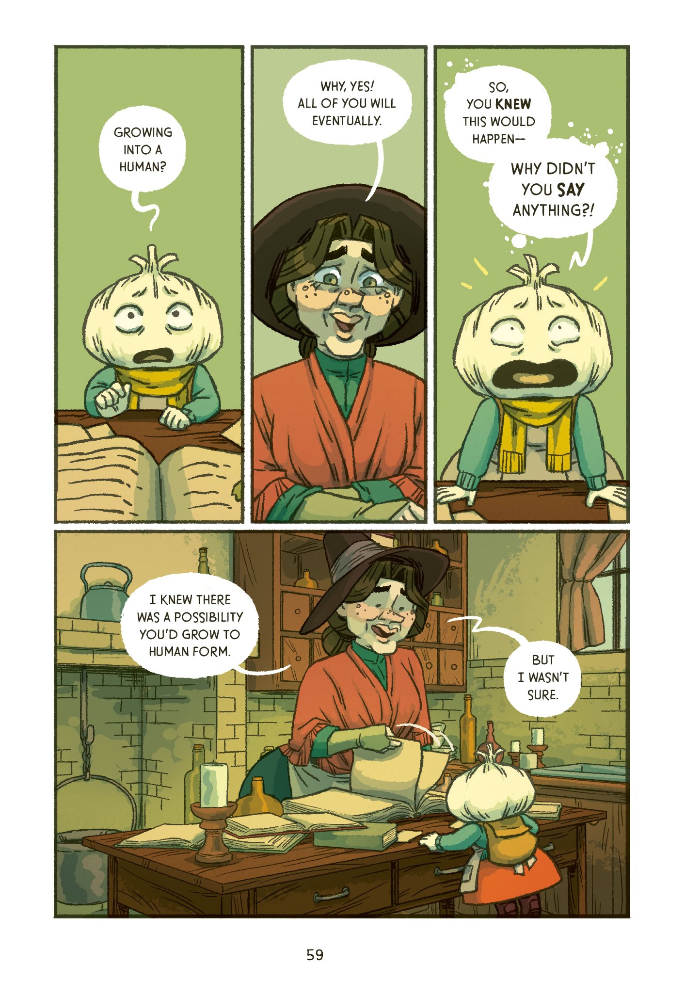 Read online Garlic & the Witch comic -  Issue # TPB (Part 1) - 64