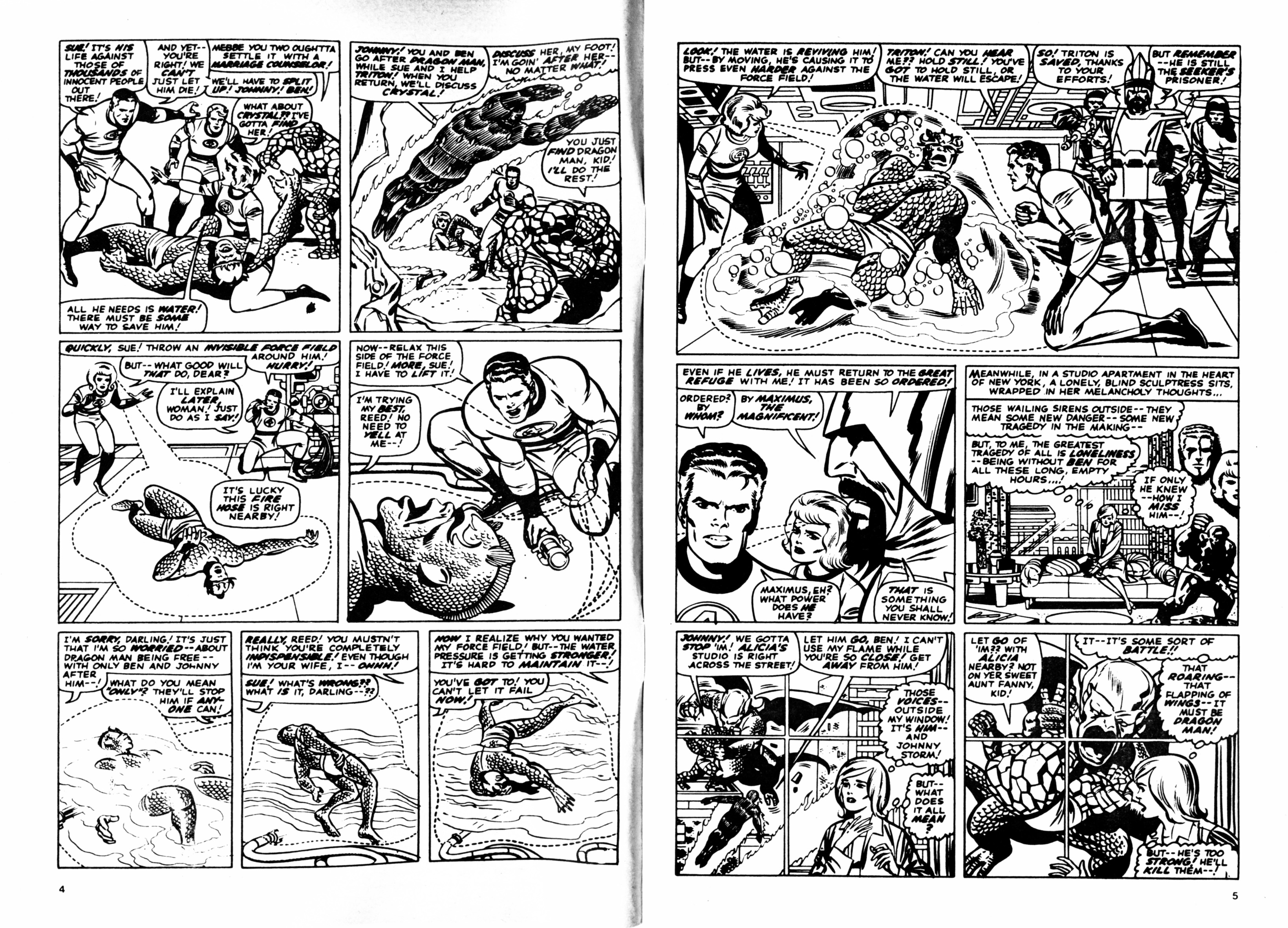 Read online Fantastic Four Pocket Book comic -  Issue #3 - 4