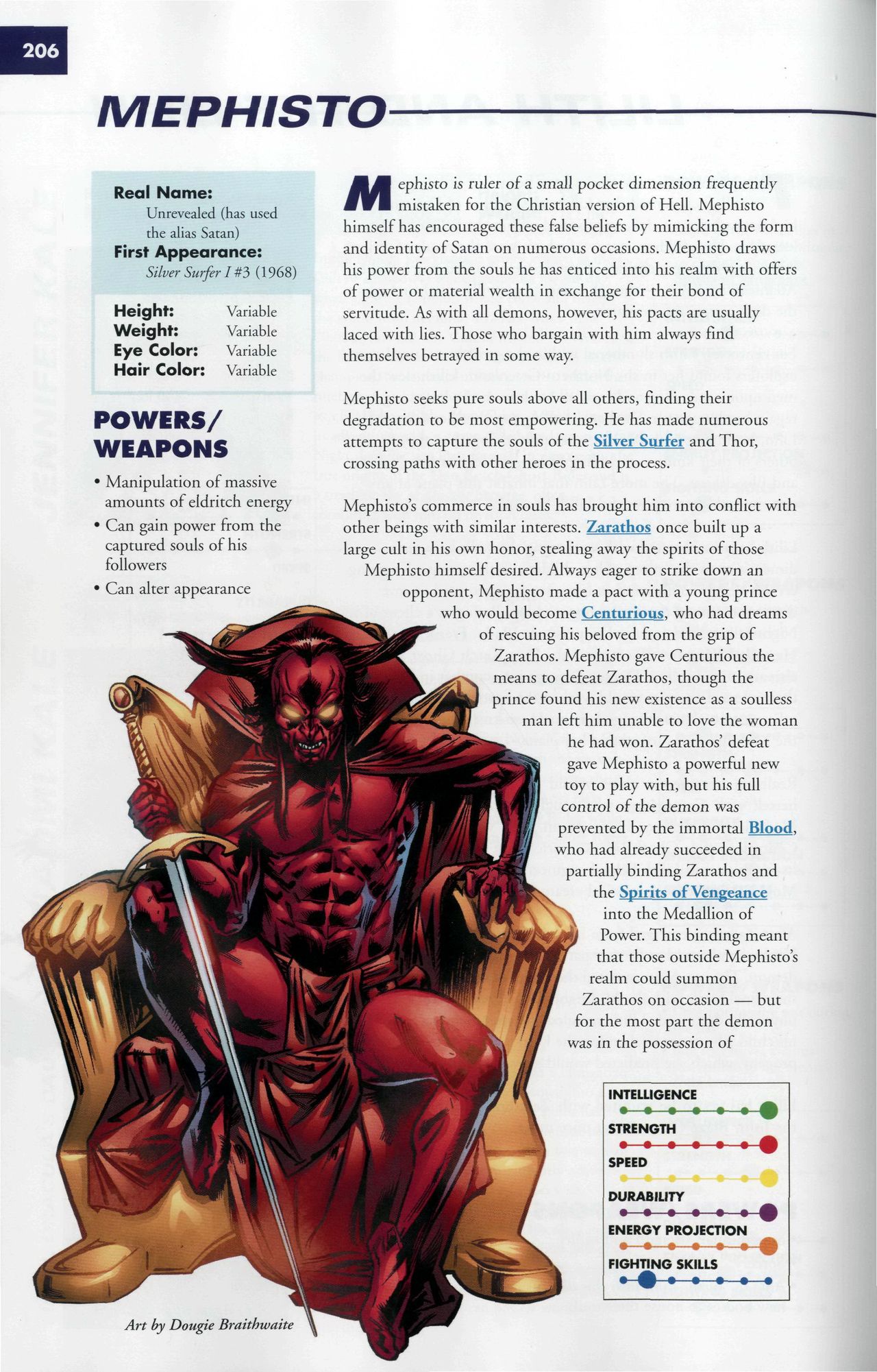 Read online Marvel Encyclopedia comic -  Issue # TPB 5 - 209