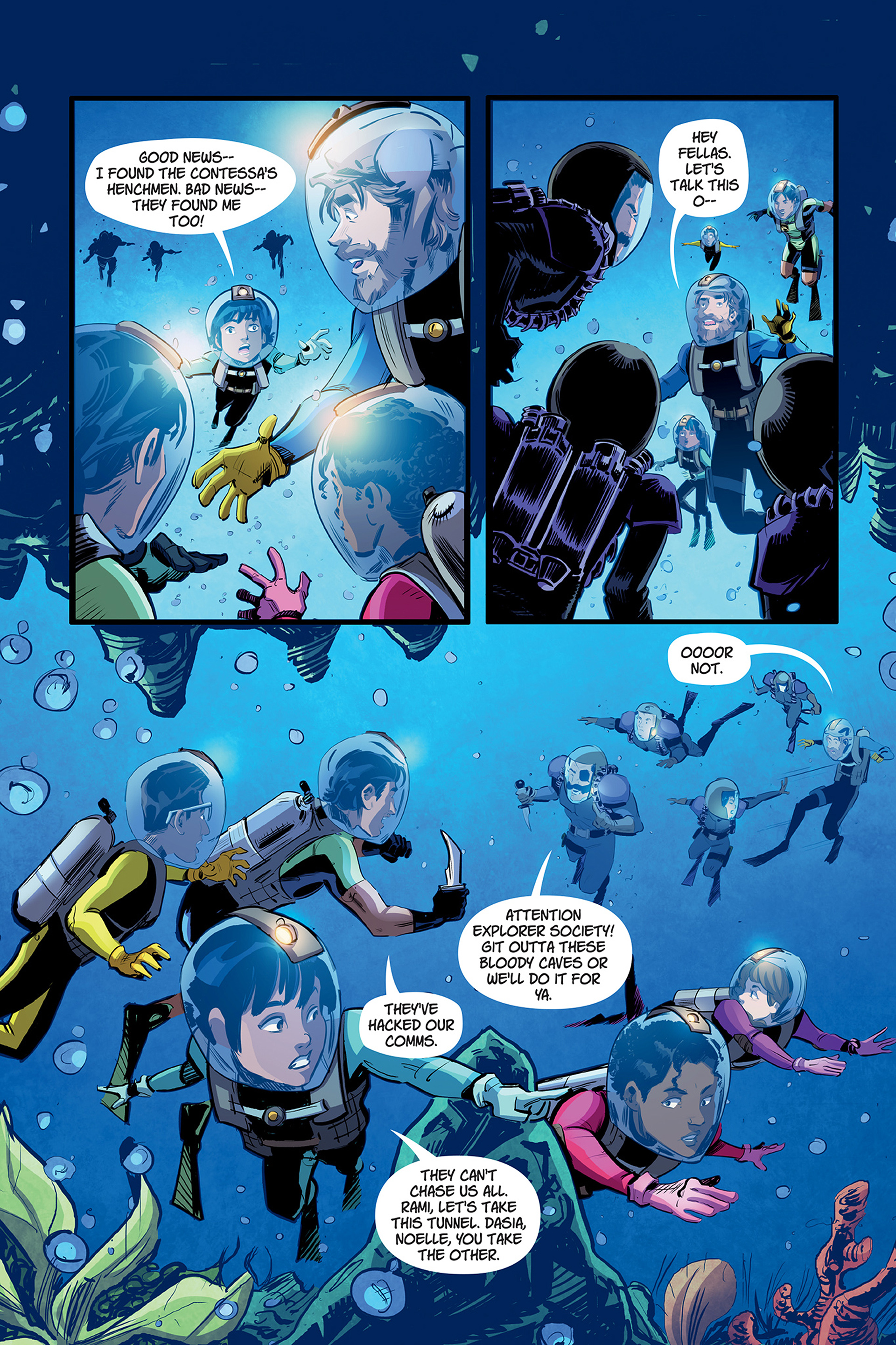 Read online Trackers Presents: Captain Nick & The Explorer Society - Compass of Mems comic -  Issue # TPB (Part 1) - 16