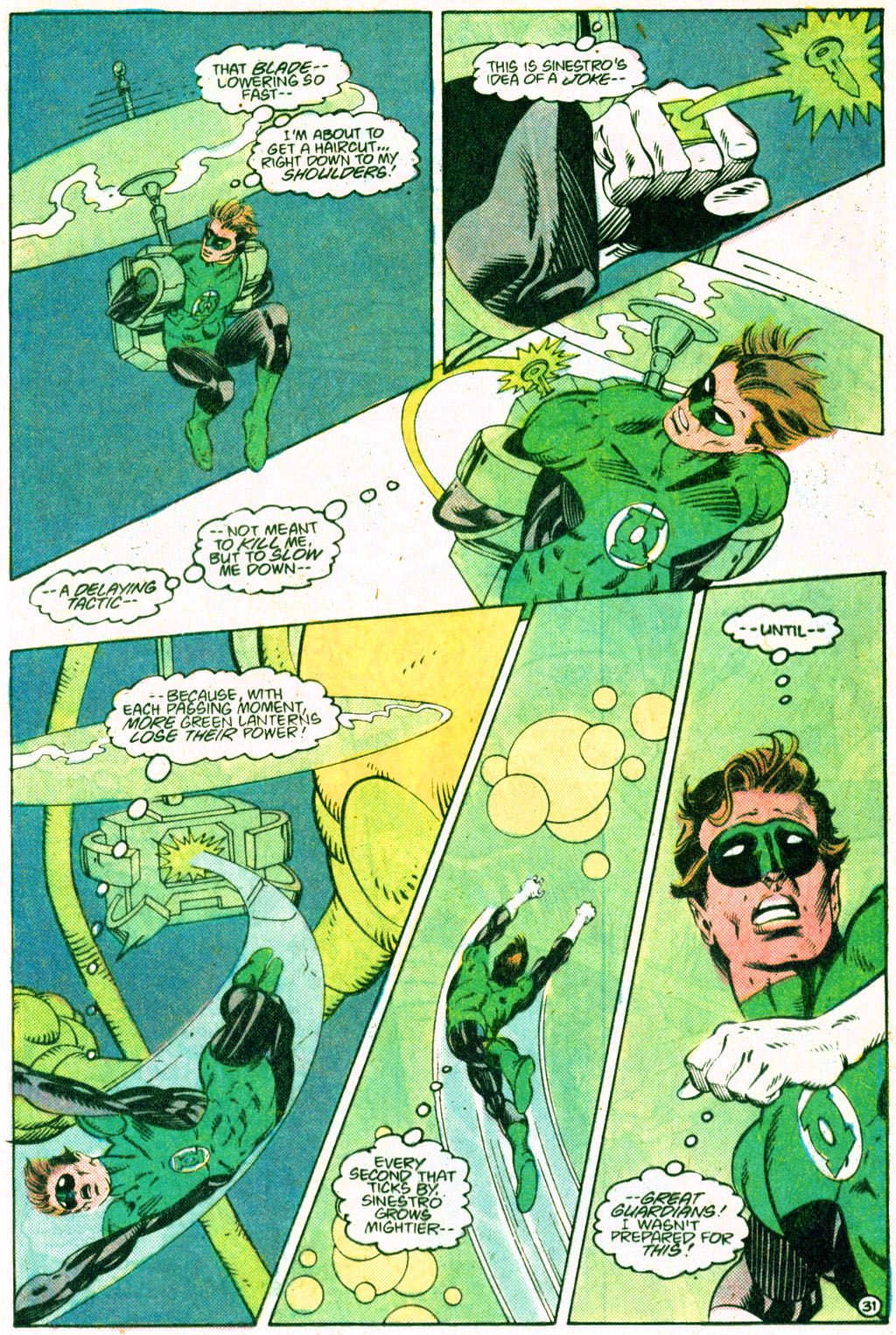 Read online The Green Lantern Corps comic -  Issue #224 - 31