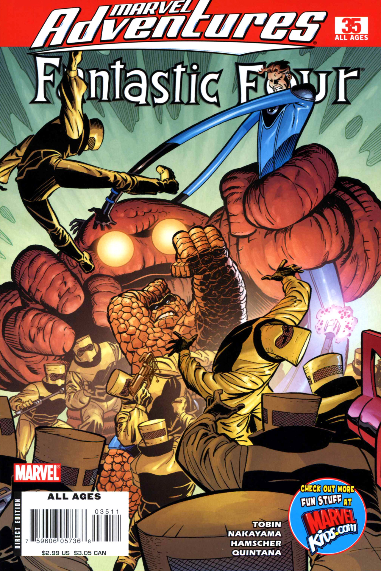 Read online Marvel Adventures Fantastic Four comic -  Issue #35 - 1