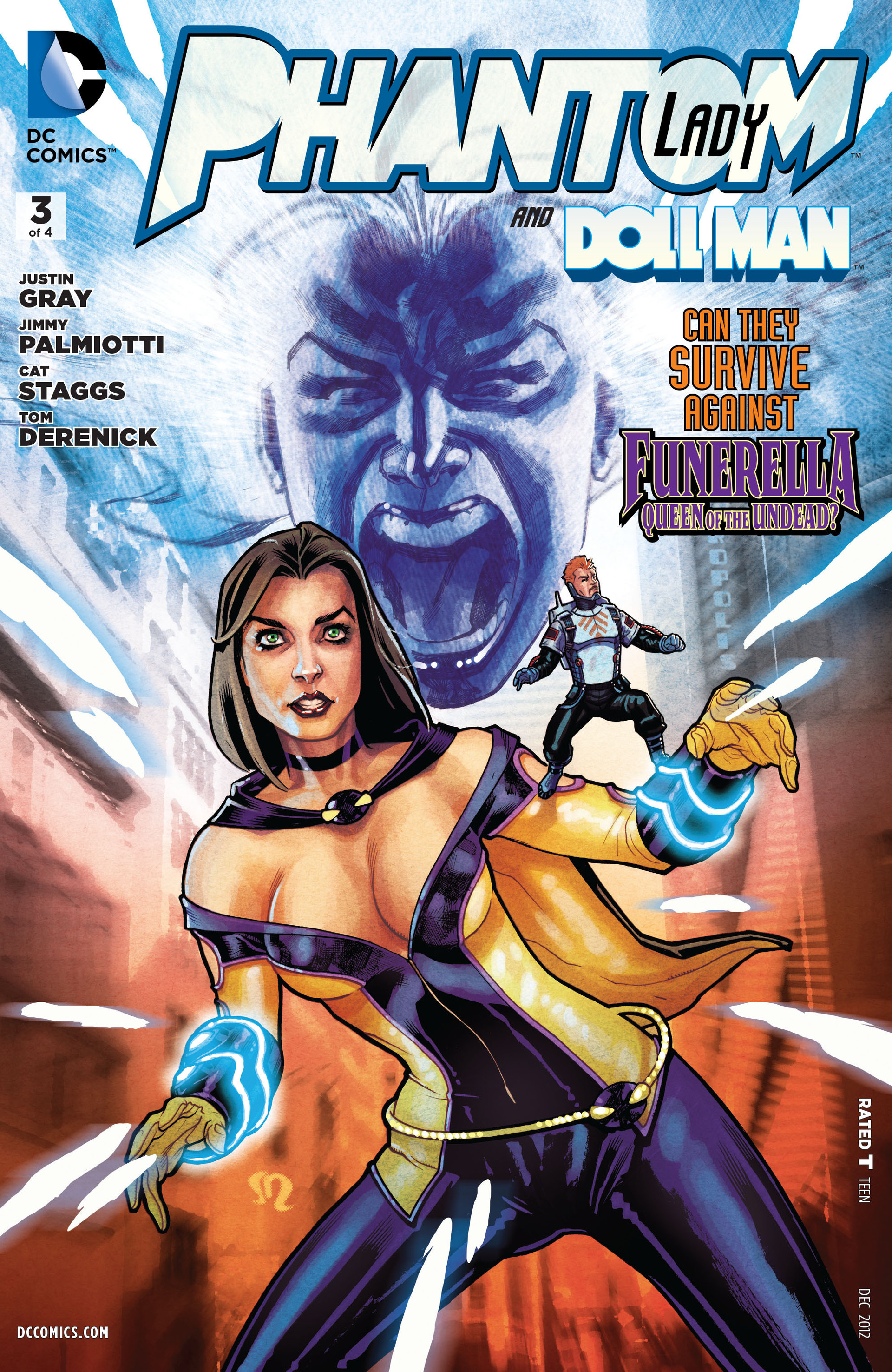 Read online Phantom Lady comic -  Issue #3 - 1