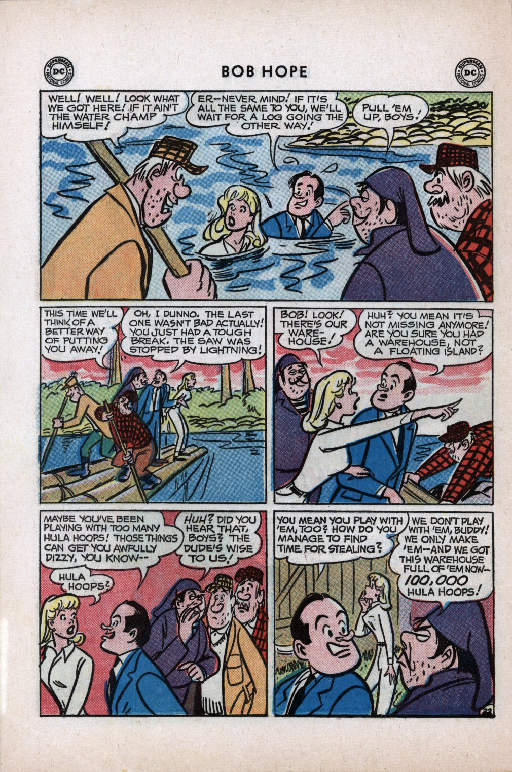 Read online The Adventures of Bob Hope comic -  Issue #59 - 28