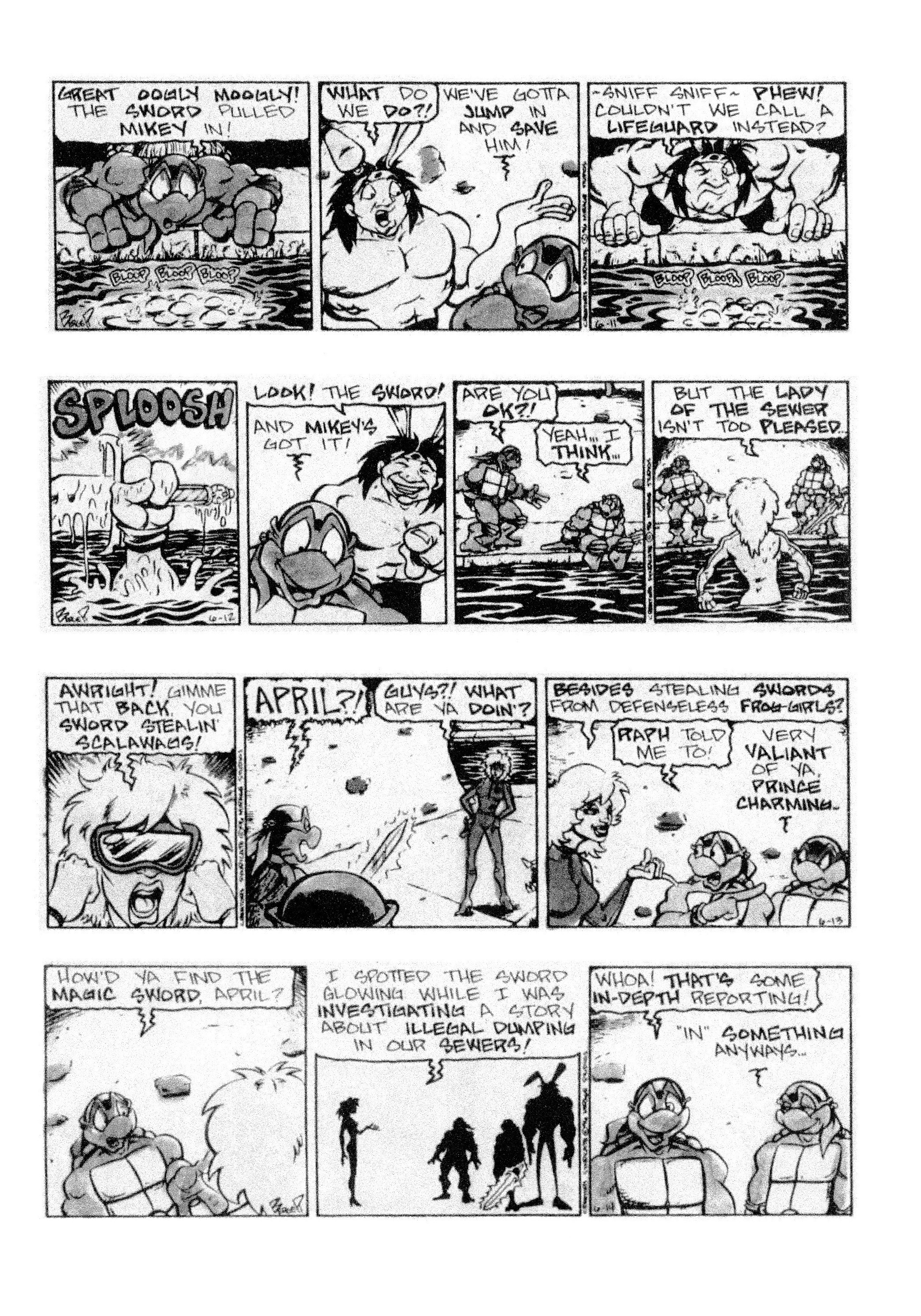 Read online Teenage Mutant Ninja Turtles: Complete Newspaper Daily Comic Strip Collection comic -  Issue # TPB 3 (Part 2) - 65
