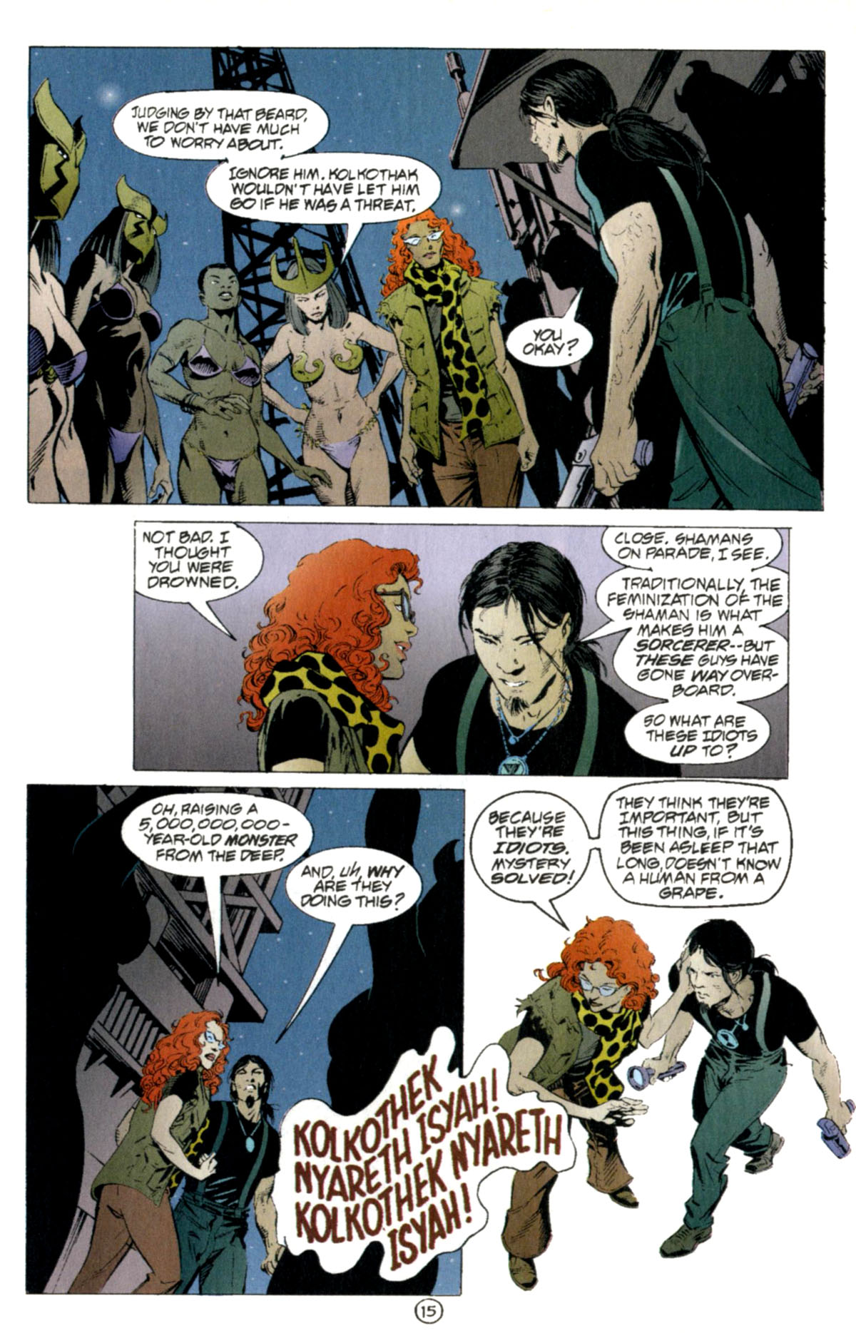 Read online Challengers of the Unknown (1997) comic -  Issue #14 - 23