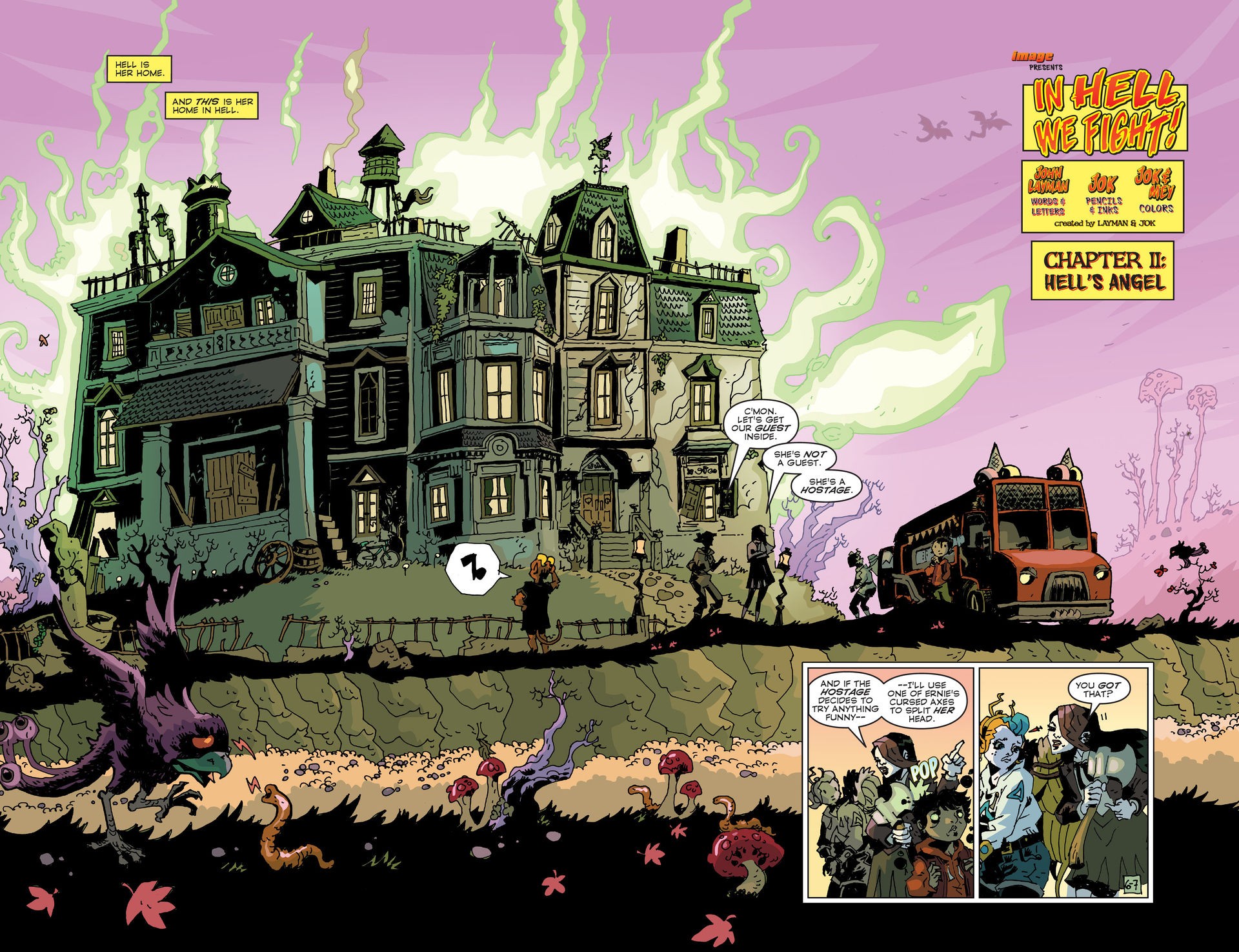 Read online In Hell We Fight! comic -  Issue #2 - 8