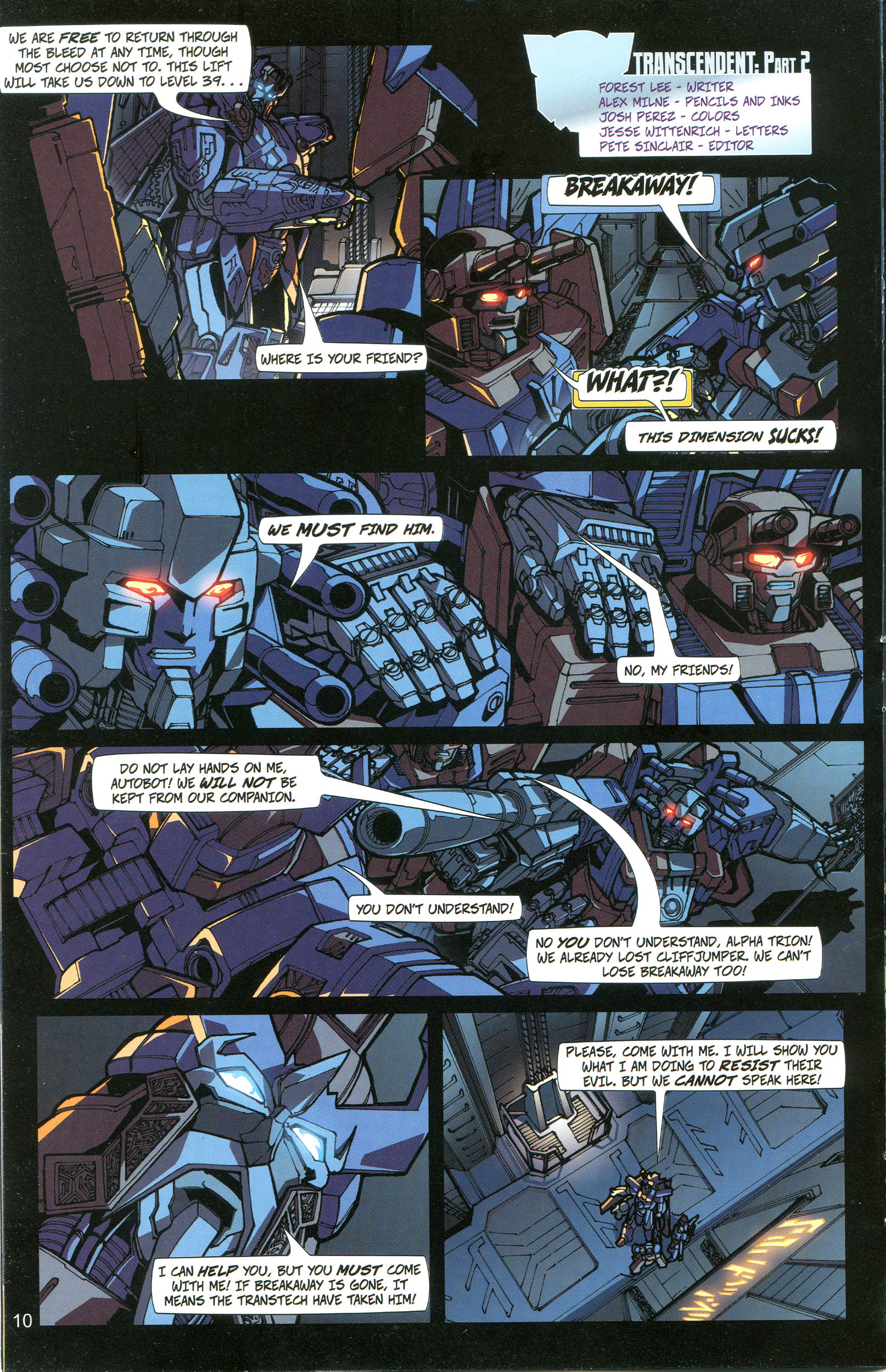 Read online Transformers: Collectors' Club comic -  Issue #20 - 10
