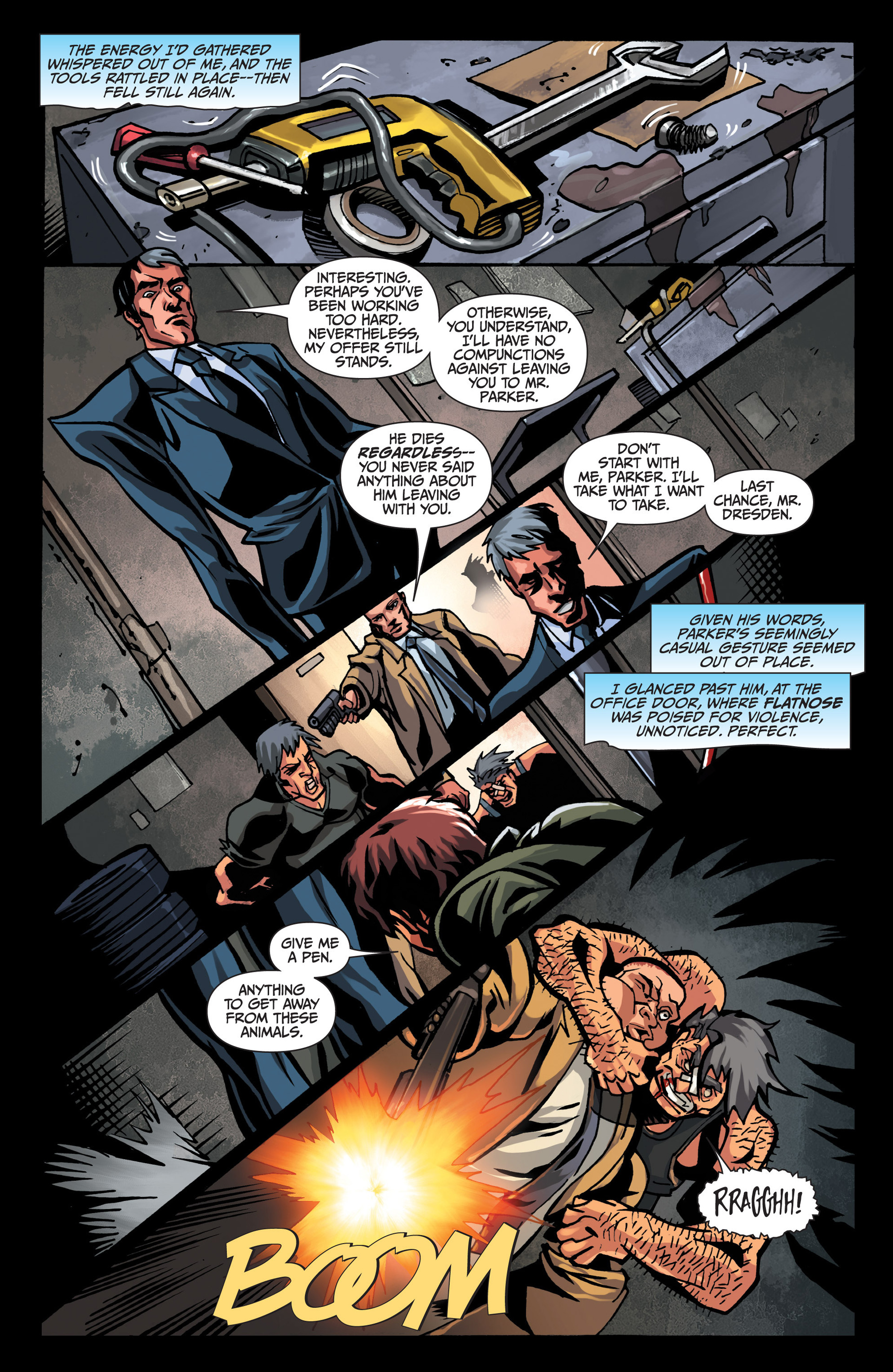 Read online Jim Butcher's The Dresden Files: Fool Moon comic -  Issue #7 - 5