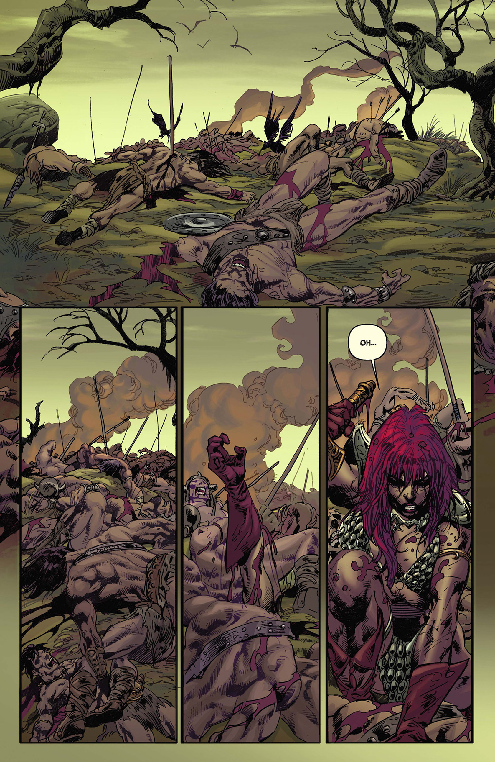 Read online Red Sonja/Conan comic -  Issue #2 - 4
